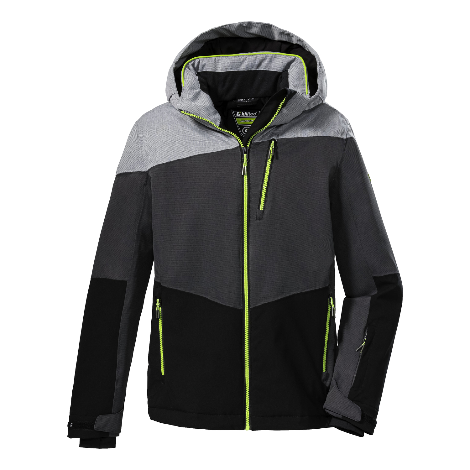 Jungen Kinder killtec Dunkelgrau KSW 161 BYS SKI JCKT 00211 164 Funktionsjacke