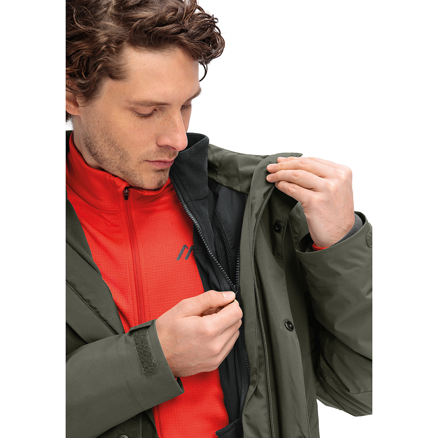 Herren Maier Sports Dunkelgrau