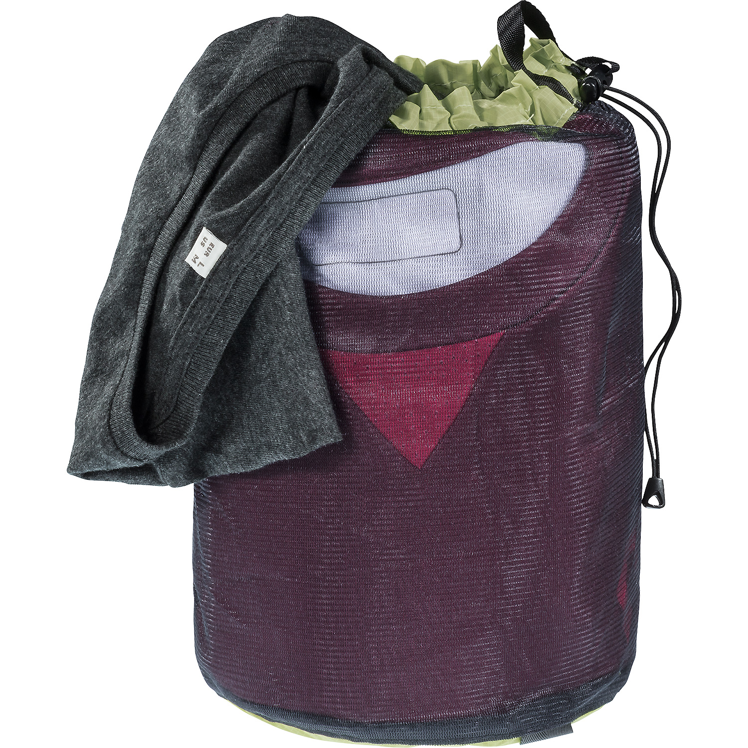 Unisex Deuter Schwarz Mesh Sack 3 2721 - Kleintasche