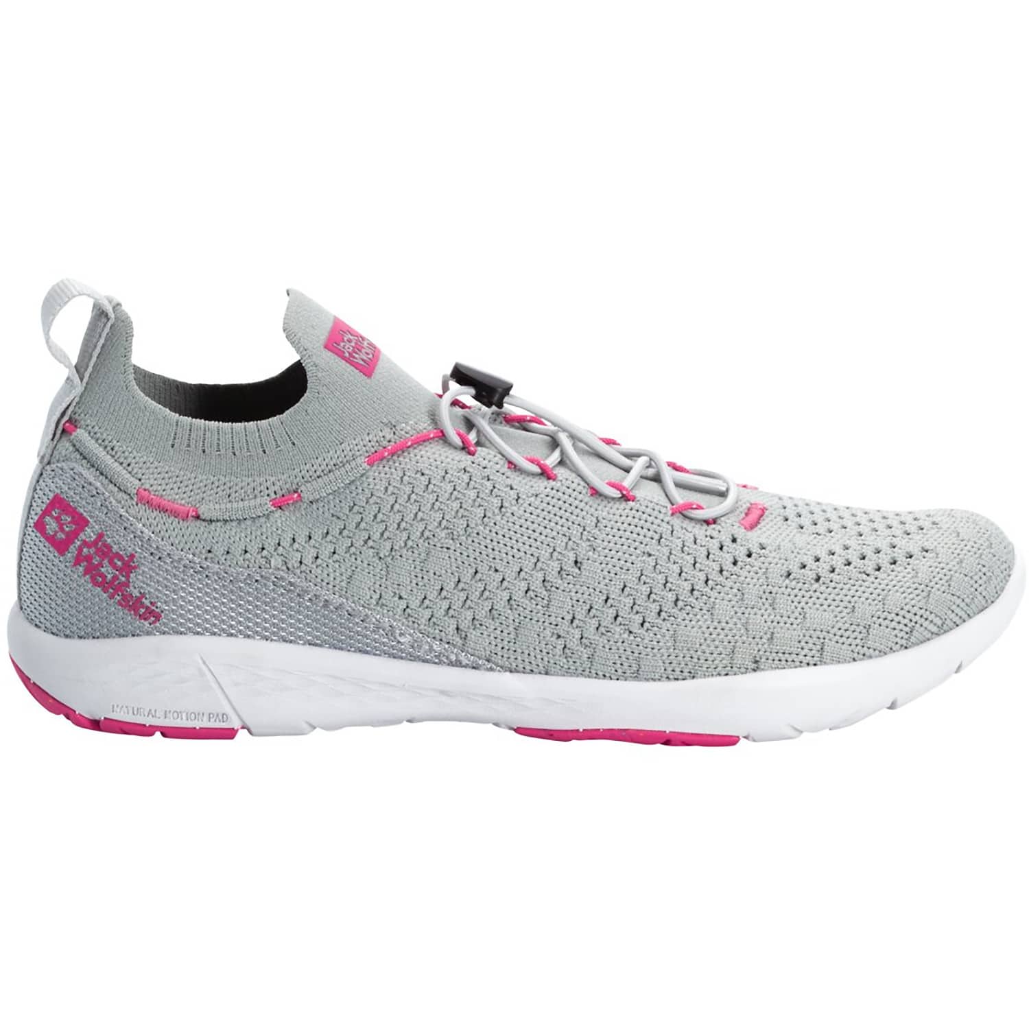 Damen Jack Wolfskin Steingrau W SPIRIT KNIT LOW