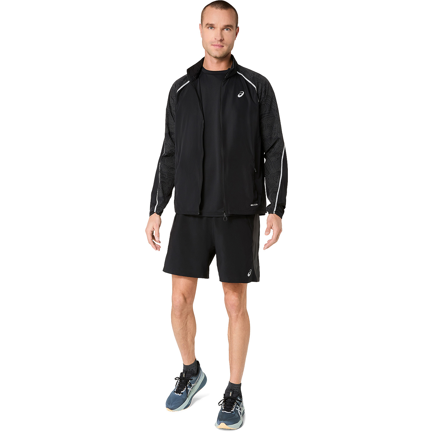 Herren Asics Schwarz
