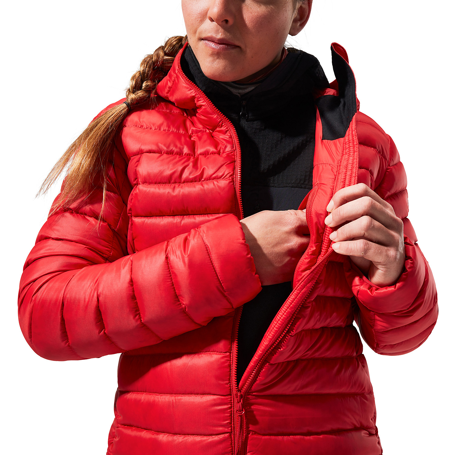 Damen Berghaus Rot