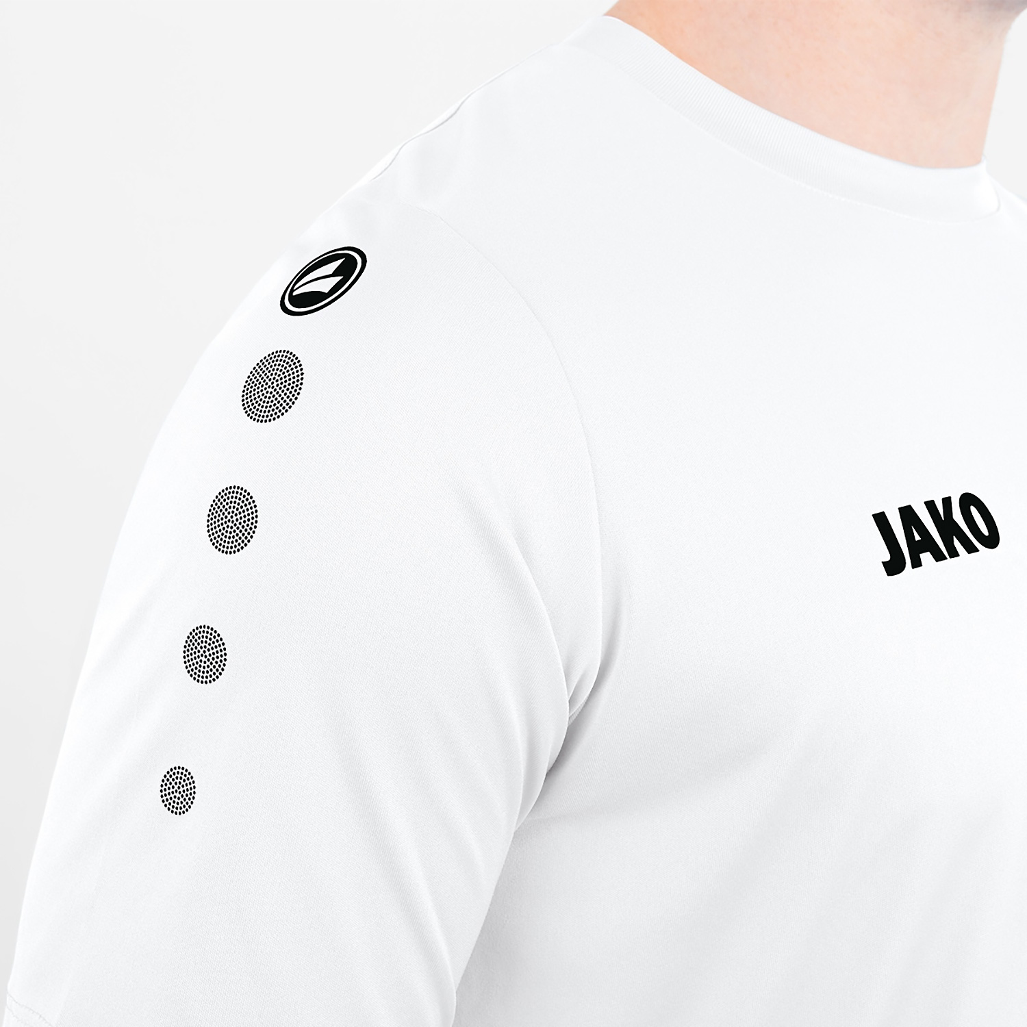 Herren Jako Weiß Trikot Team KA Trikot