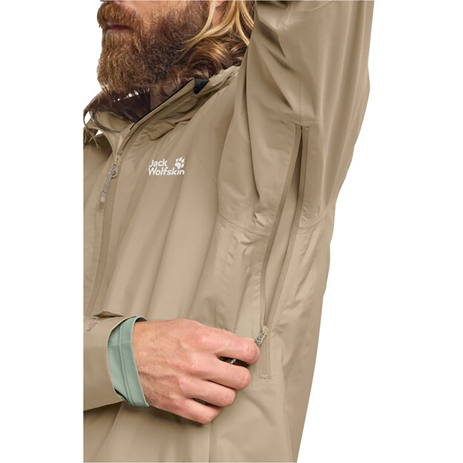 Herren Jack Wolfskin Hellbraun