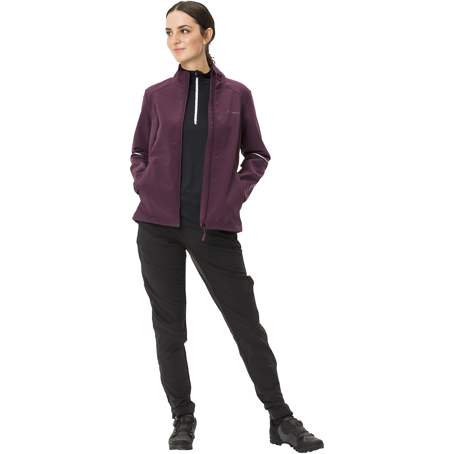 Damen VauDe Rose Wo Qimsa LS T-Shirt 128 42 Kapuzensweat