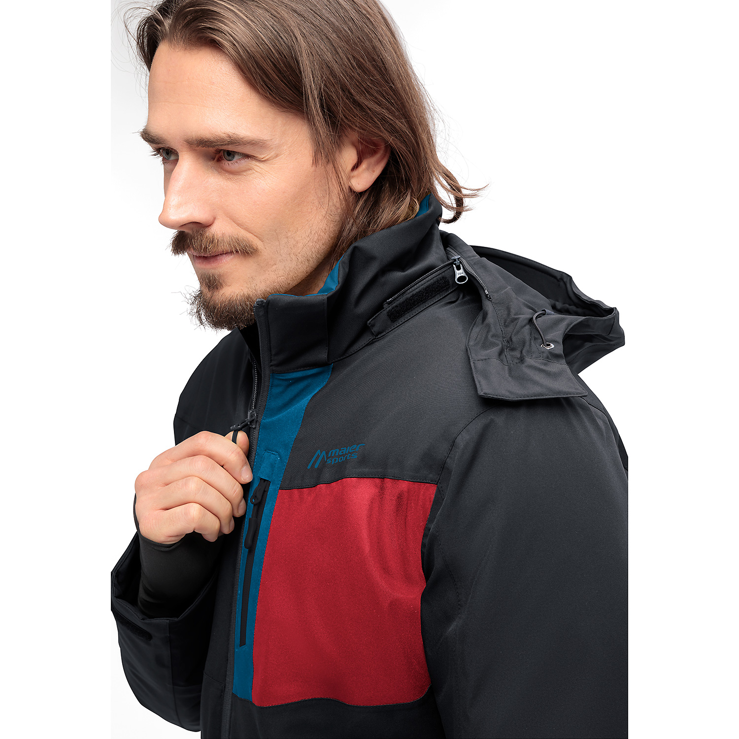 Herren Maier Sports Schwarz KARLEITEN  M 2.0 M10900 54 Funktionsjacke