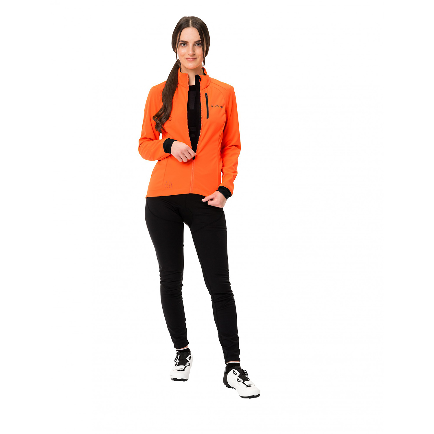 Damen VauDe Orange Wo Posta Softshell Jacket 128 36 Funktionsjacke