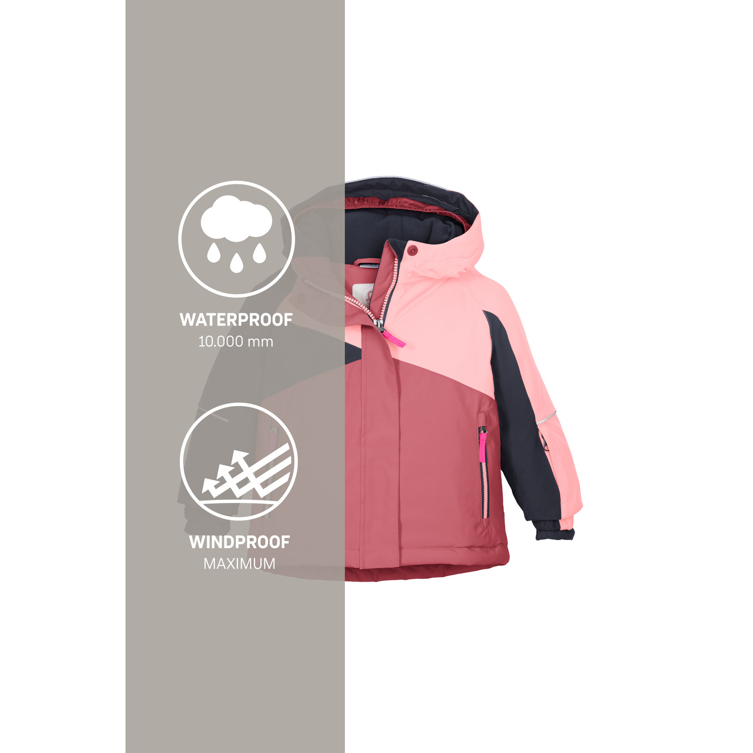 Minis first instinct by killtec Rose FISW 41 MNS SKI JCKT 00478 122/8 Funktionsjacke