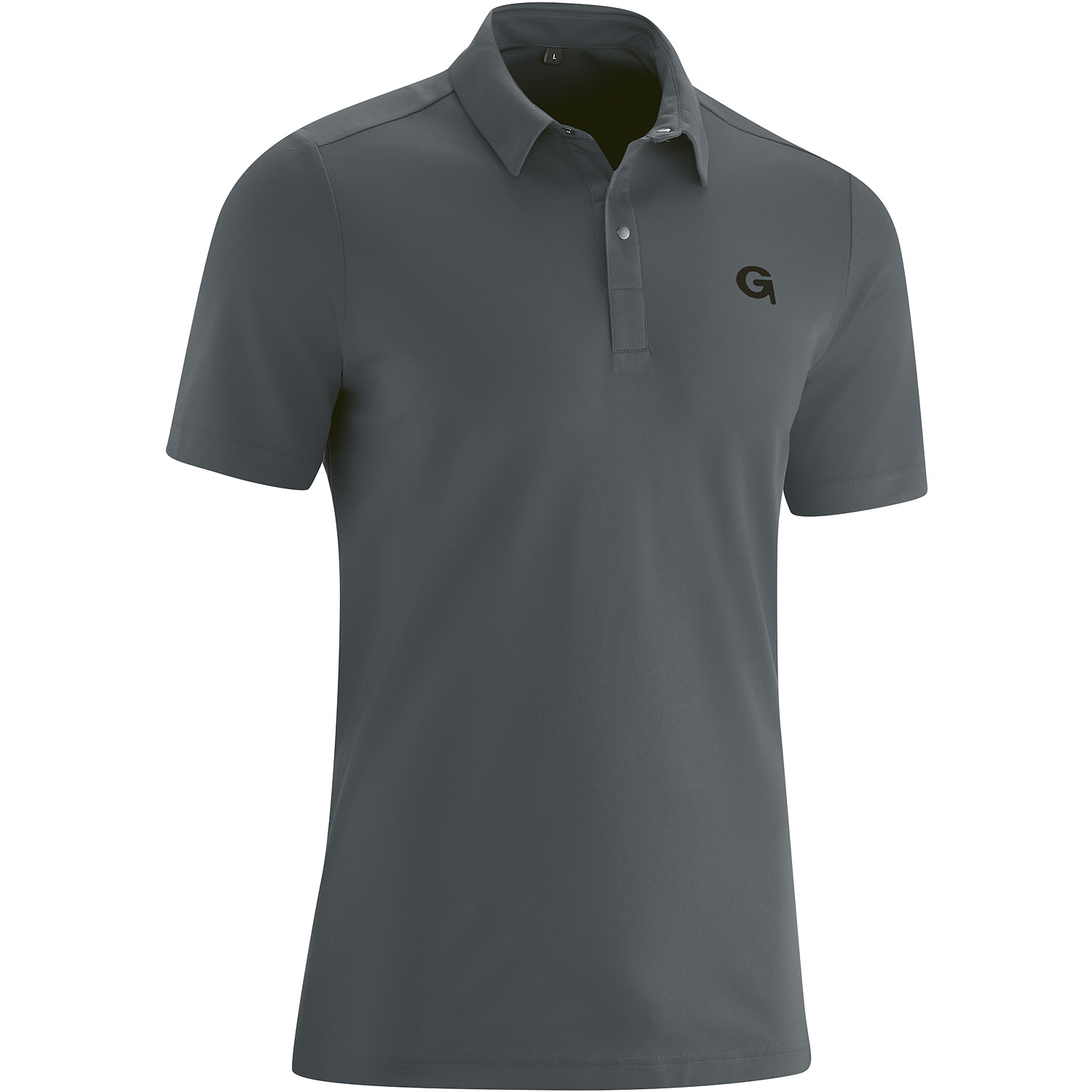 Herren Gonso Dunkelgrau Essential Poloshirt M Shirt
