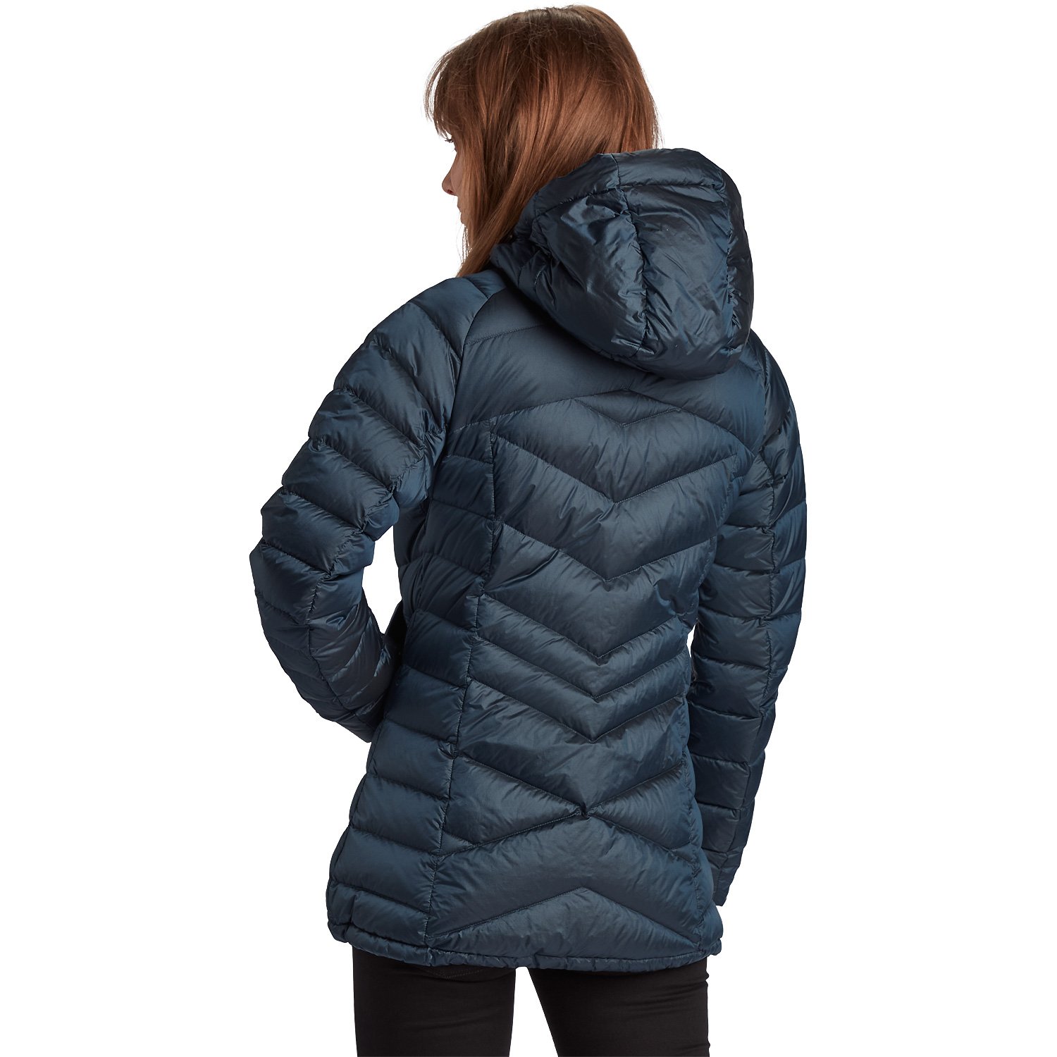 Damen Y by Nordisk Indigo WOMAN JACKET ZIP HOOD DETACHBLE INN.JACKET M916 42 Jacke