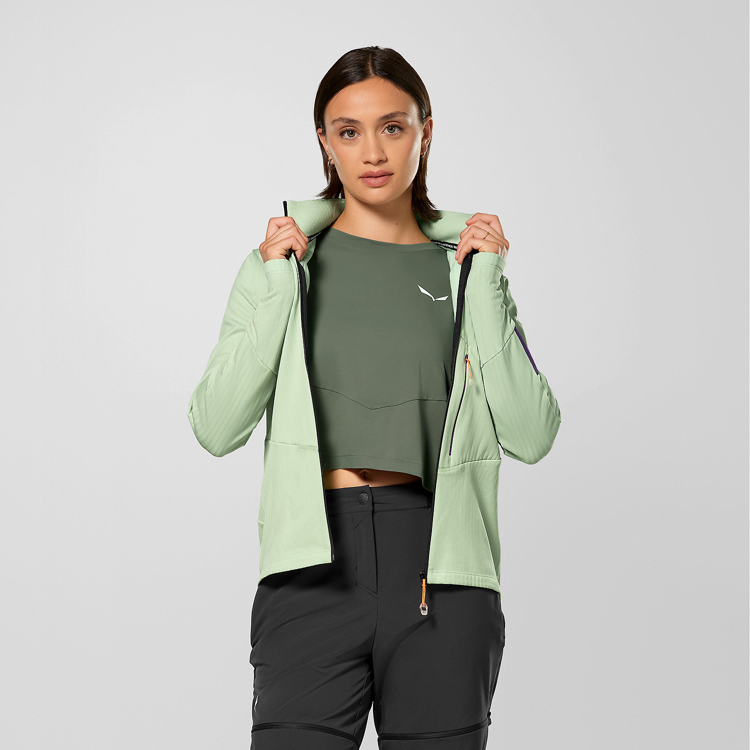 Damen Salewa Grün