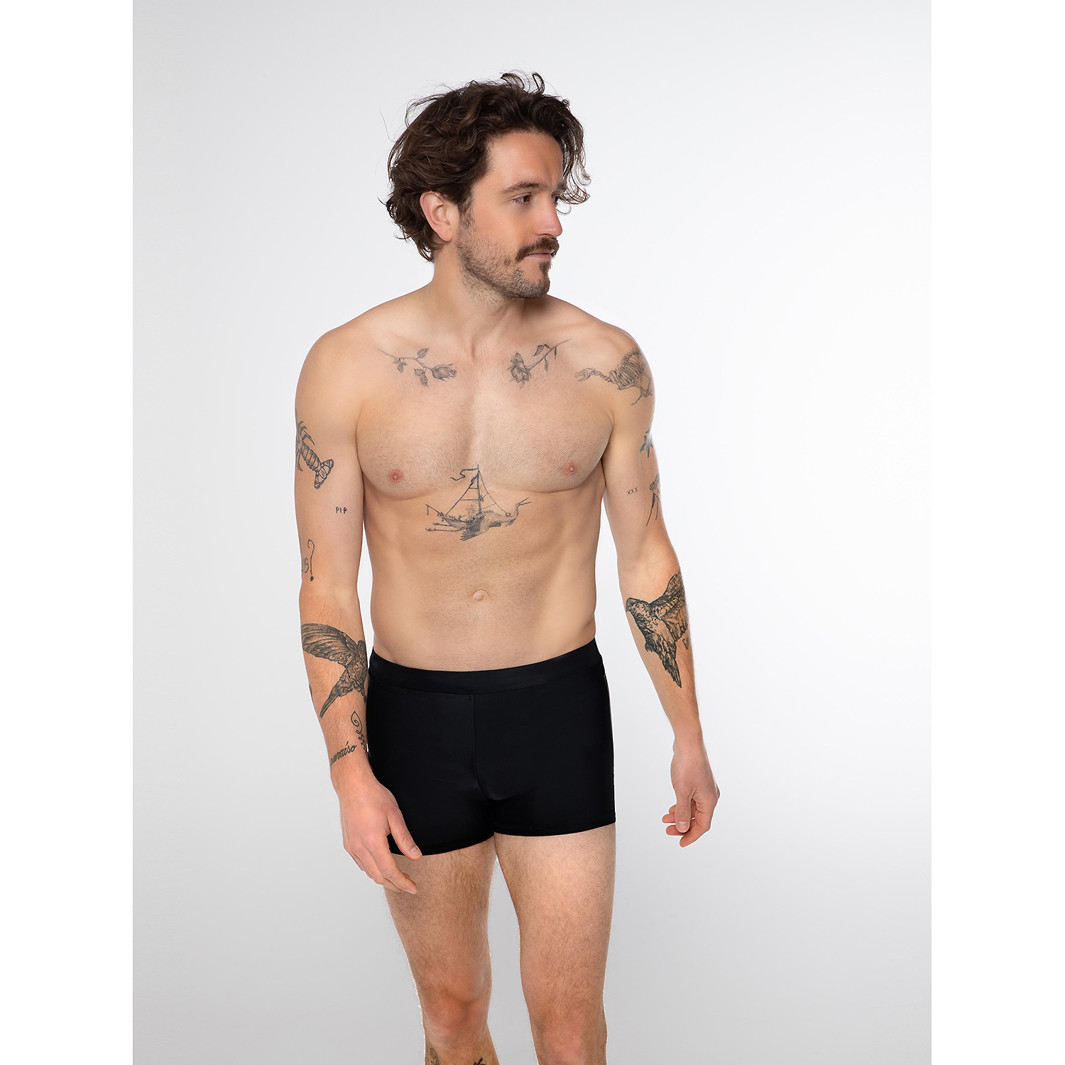 Herren PROTEST Schwarz CARST swimtrunk 290 XL Badehose