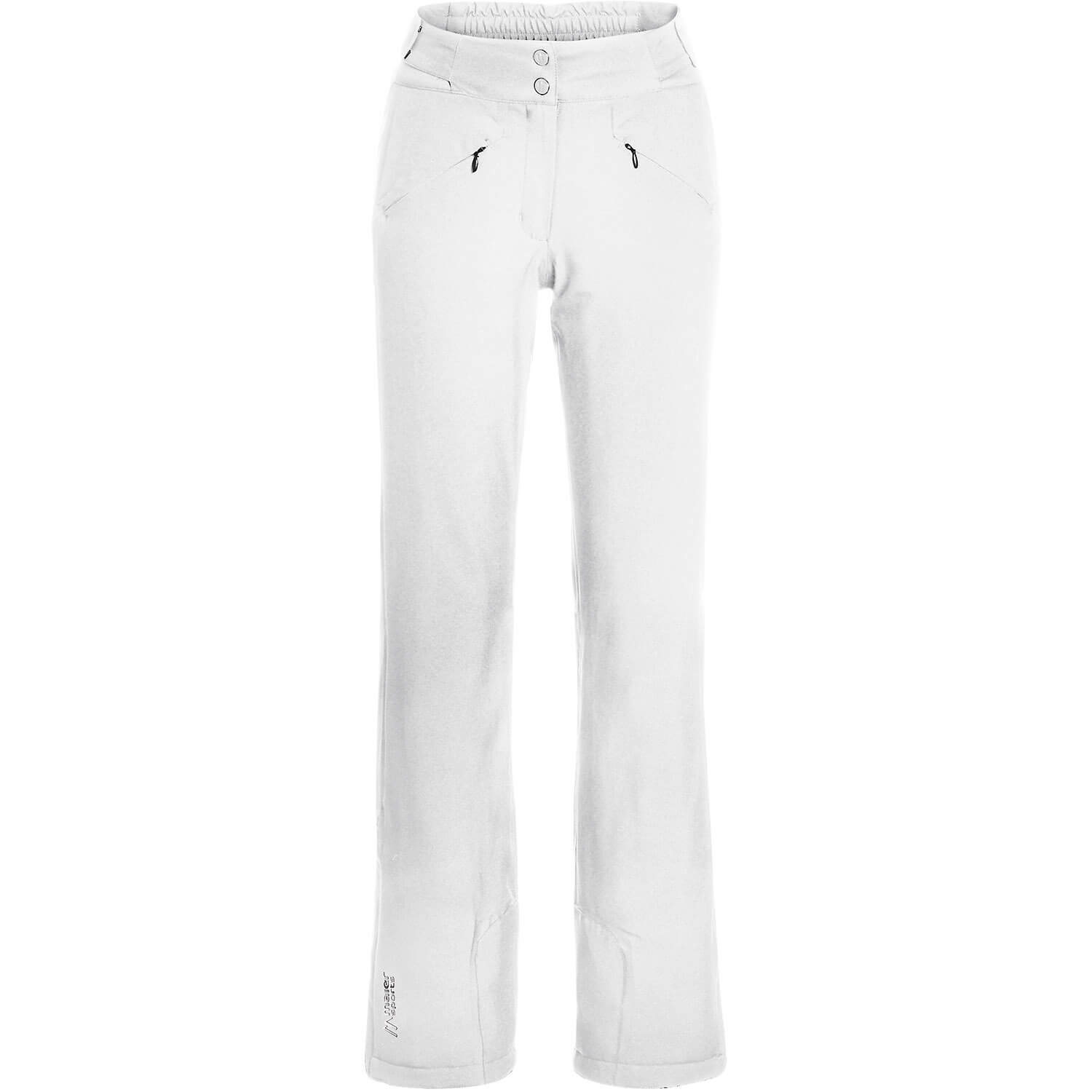 Damen Maier Sports Weiß Allissia slim Da-Hose mTEX el. 600 76 Hose