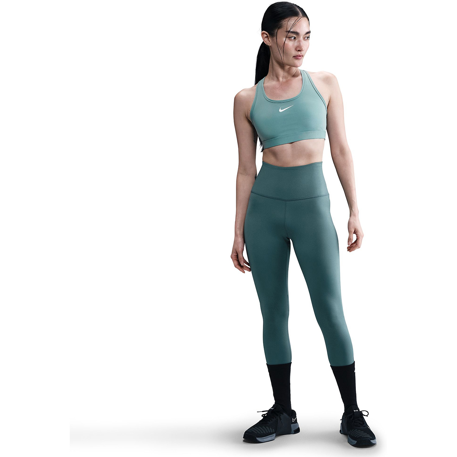 Damen Nike Schwarz