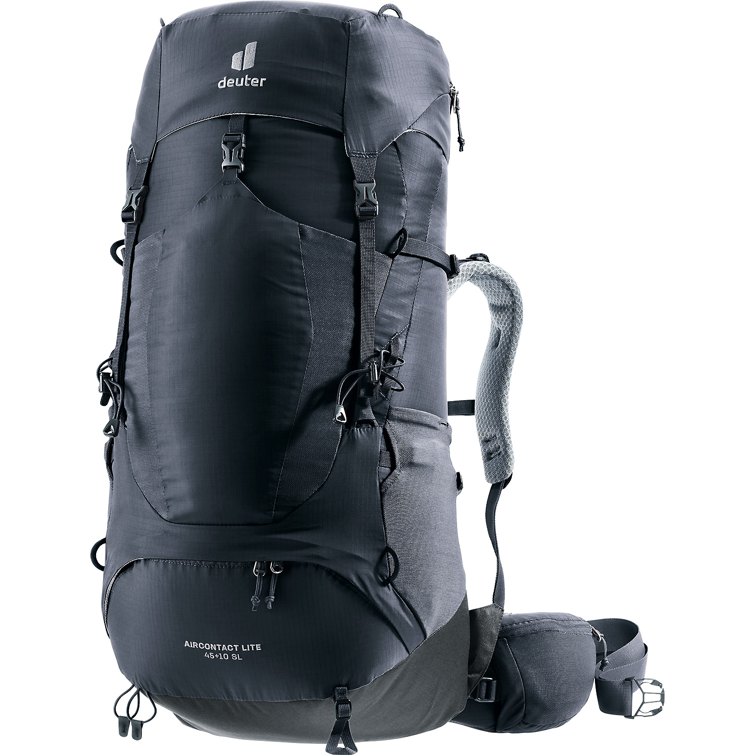 Damen DEUTER Schwarz Aircontact Lite 45 + 10 SL 7403 - Rucksack