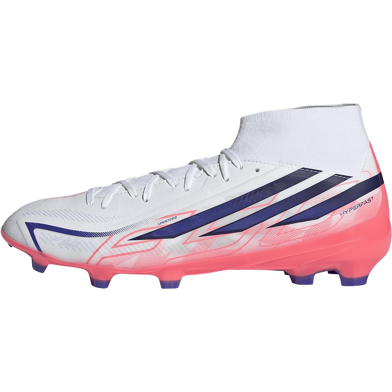Unisex Adidas wie abgebildet F50 HYPERFAST LEAGUE MID FG 000 8,5 Fussball-Rasenschuh