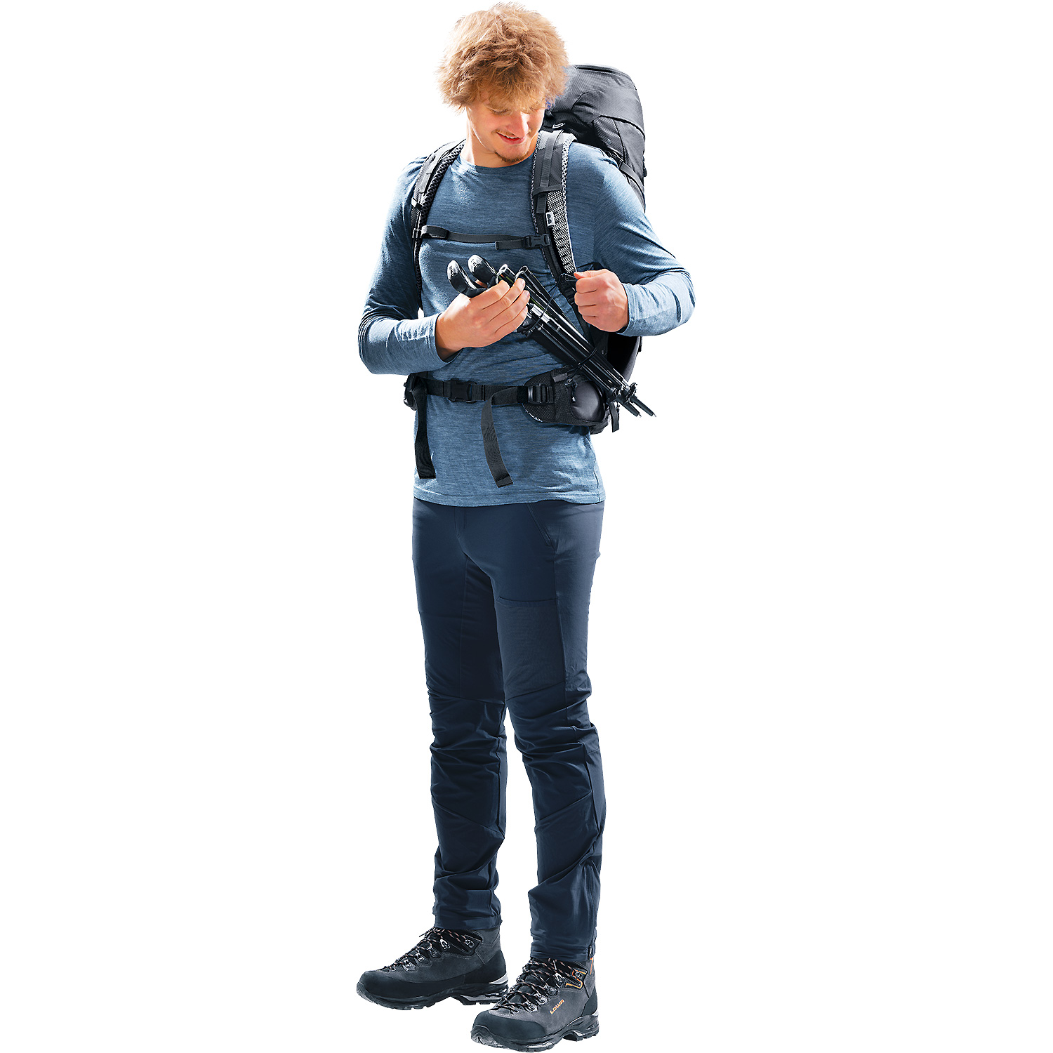 Unisex Deuter Schwarz Futura Pro 36 7000 - Rucksack