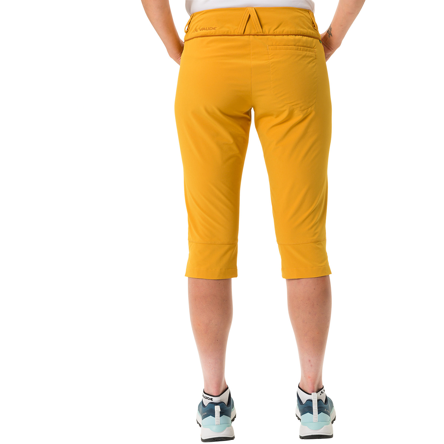 Damen VauDe Senf Wo Skomer Capri 317 38 Caprihose
