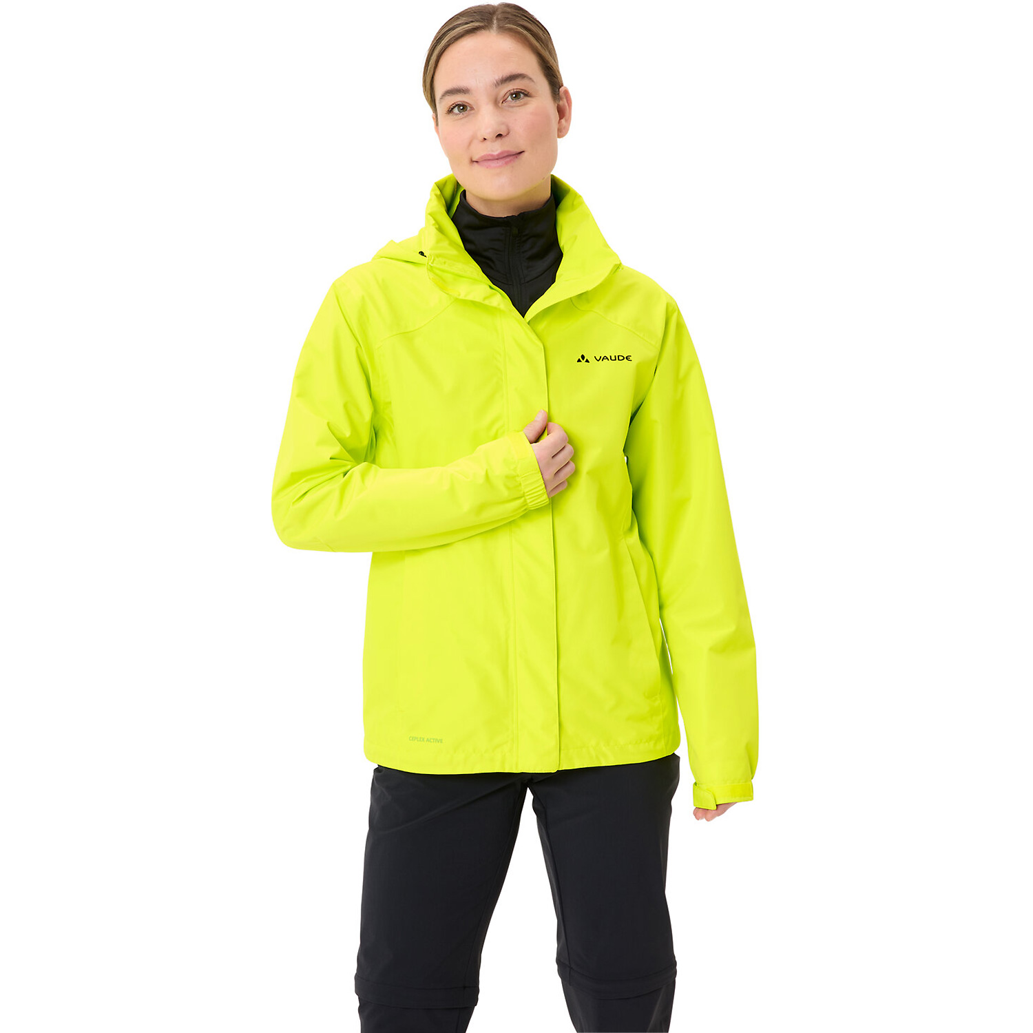 Damen VauDe Grün Wo Escape Bike Light Jacket Funktionsjacke