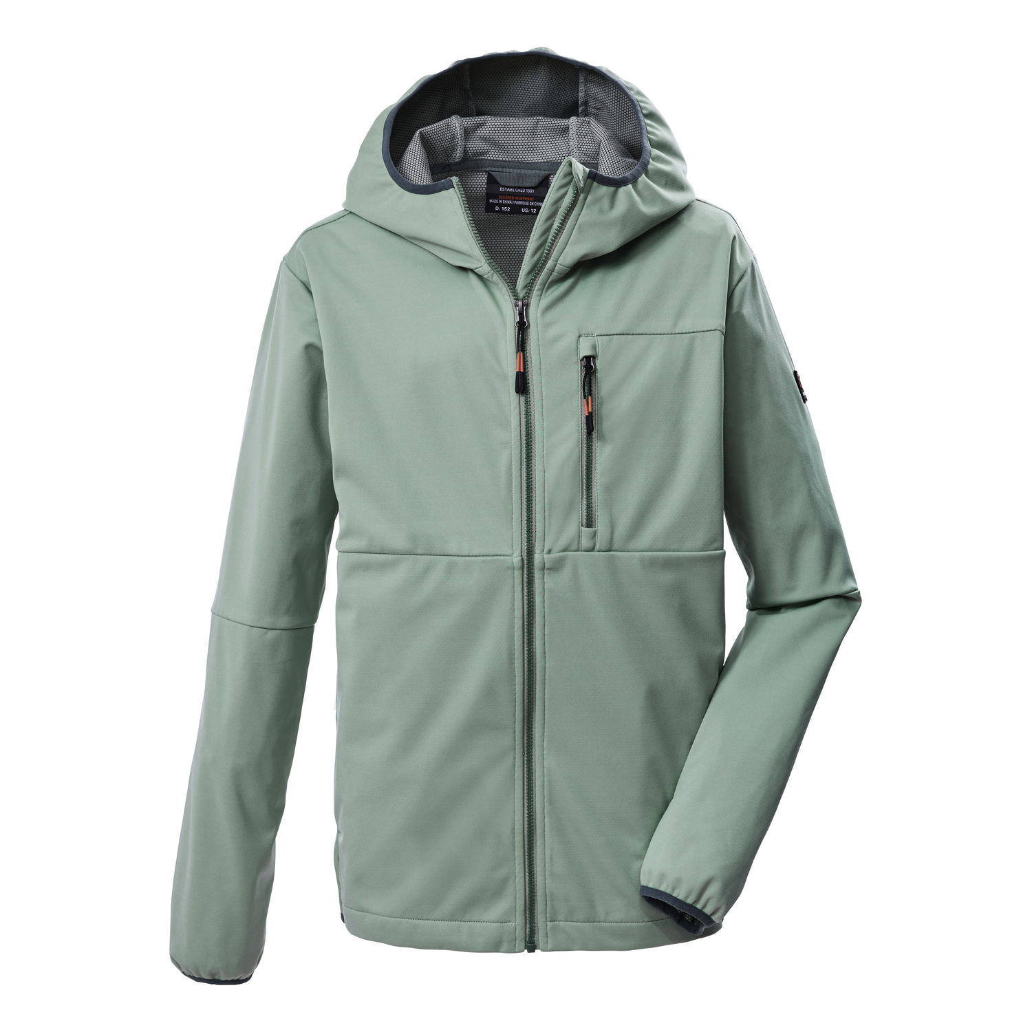 Kinder killtec Grün KOS 124 BYS SFTSHLL JCKT 00737 164 Funktionsjacke