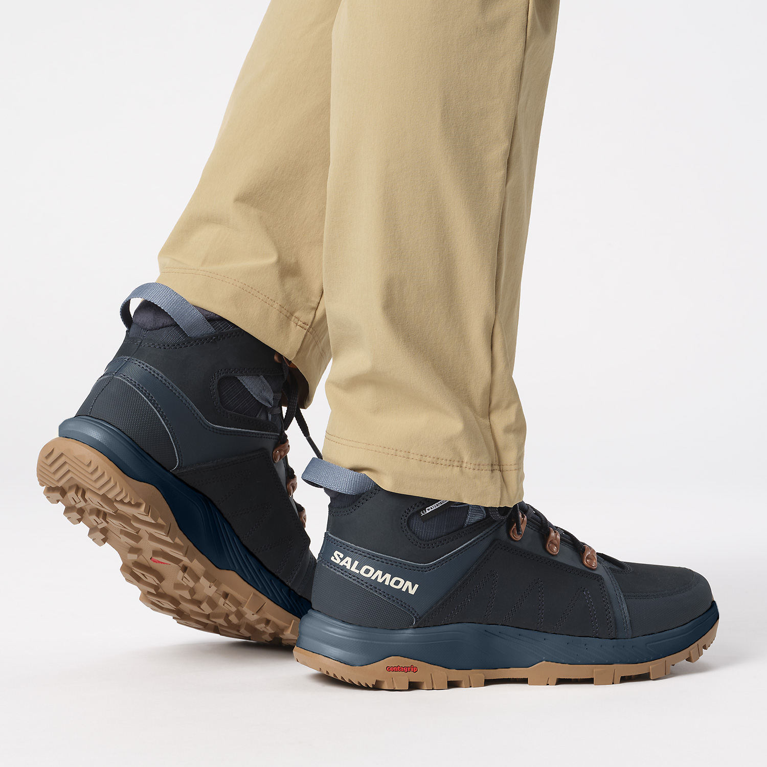 Damen Salomon wie abgebildet SHOES OUTCHILL TS WP W Carbon/Carbon/Ber 000 6 Apres Schuhe