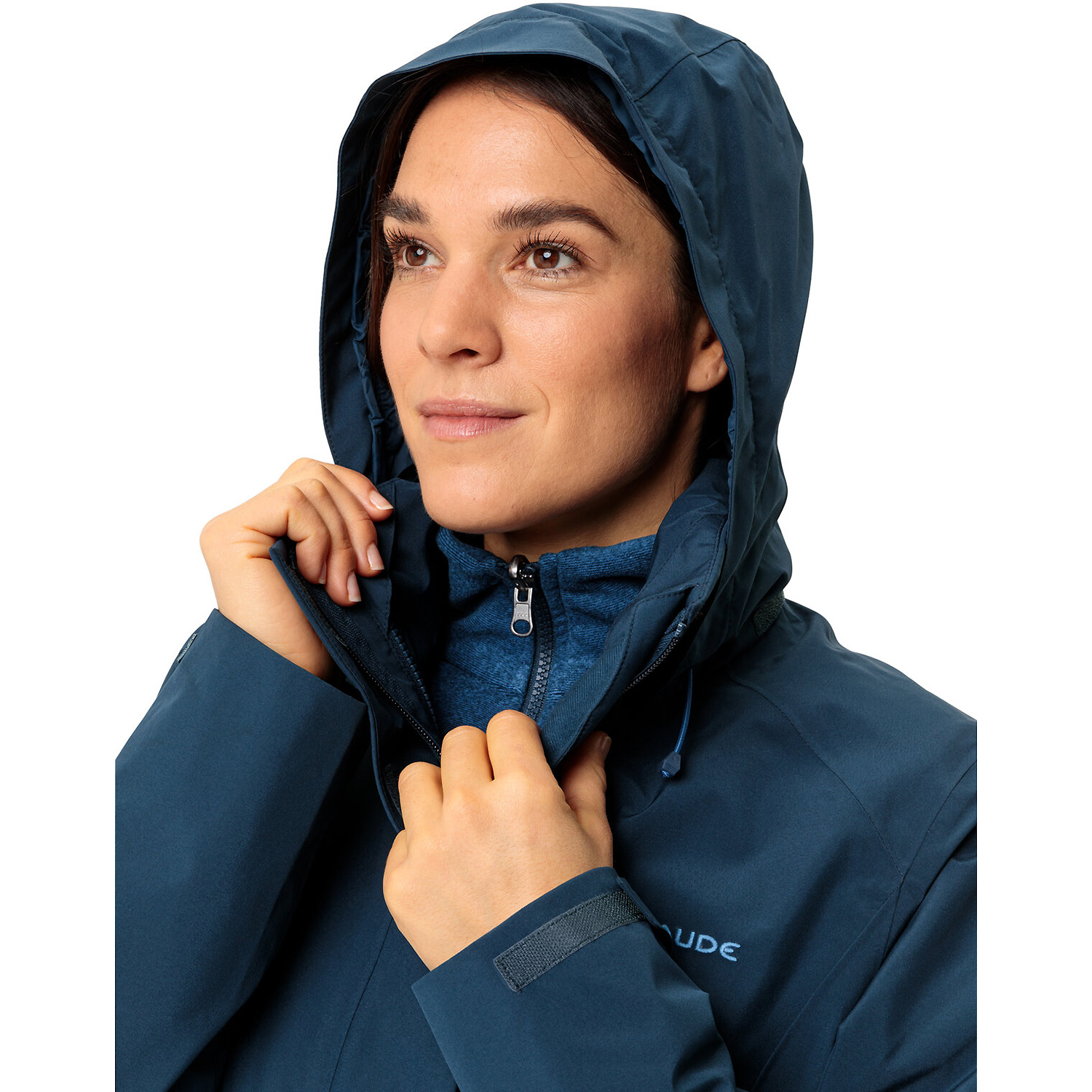 Damen Vaude Marine Wo Rosemoor 3in1 Jacket II 179 42 Doppeljacke