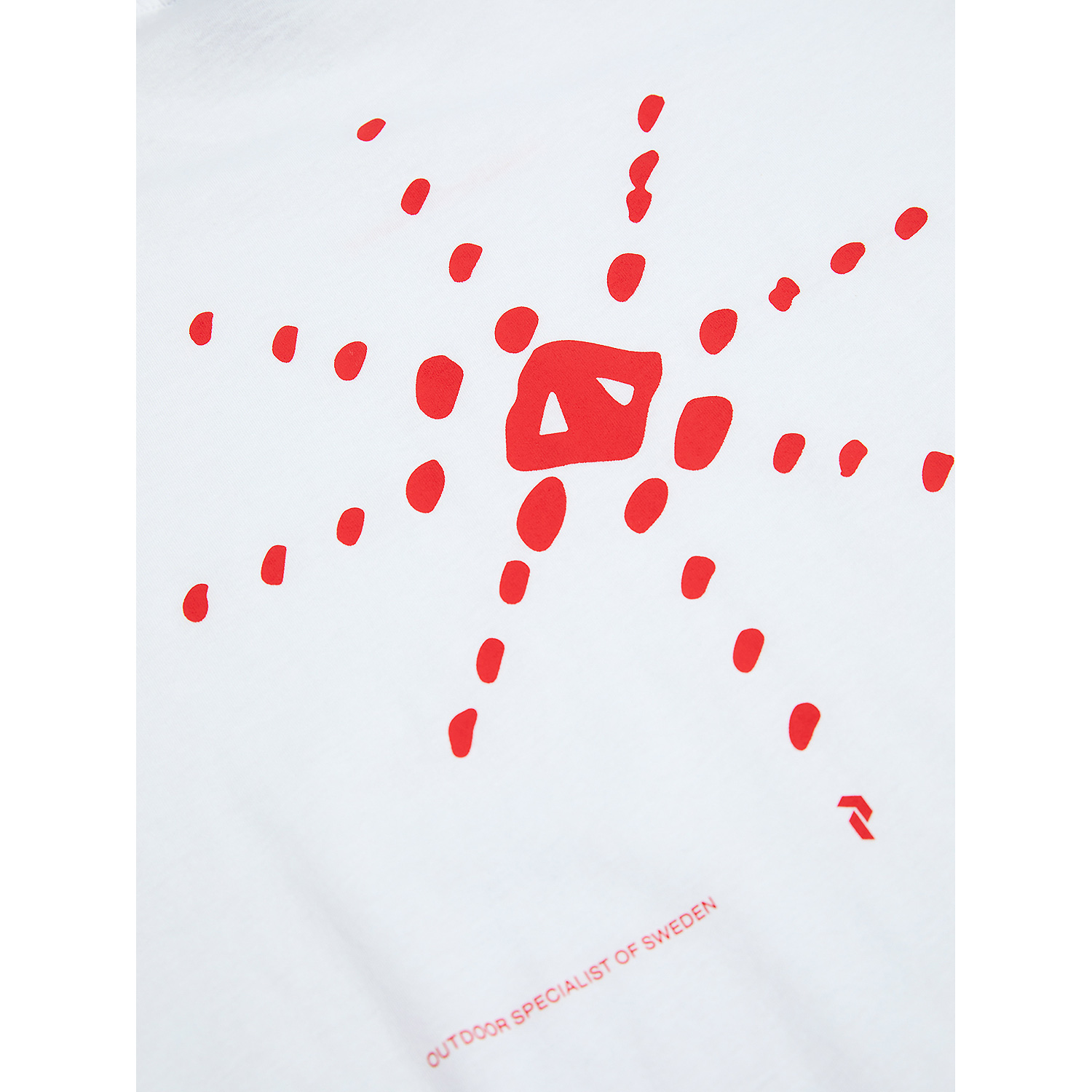 Damen Peak Performance wie abgebildet W Explore Graphic Tee-WHITE-BRILLIANT RE 000 L Shirt