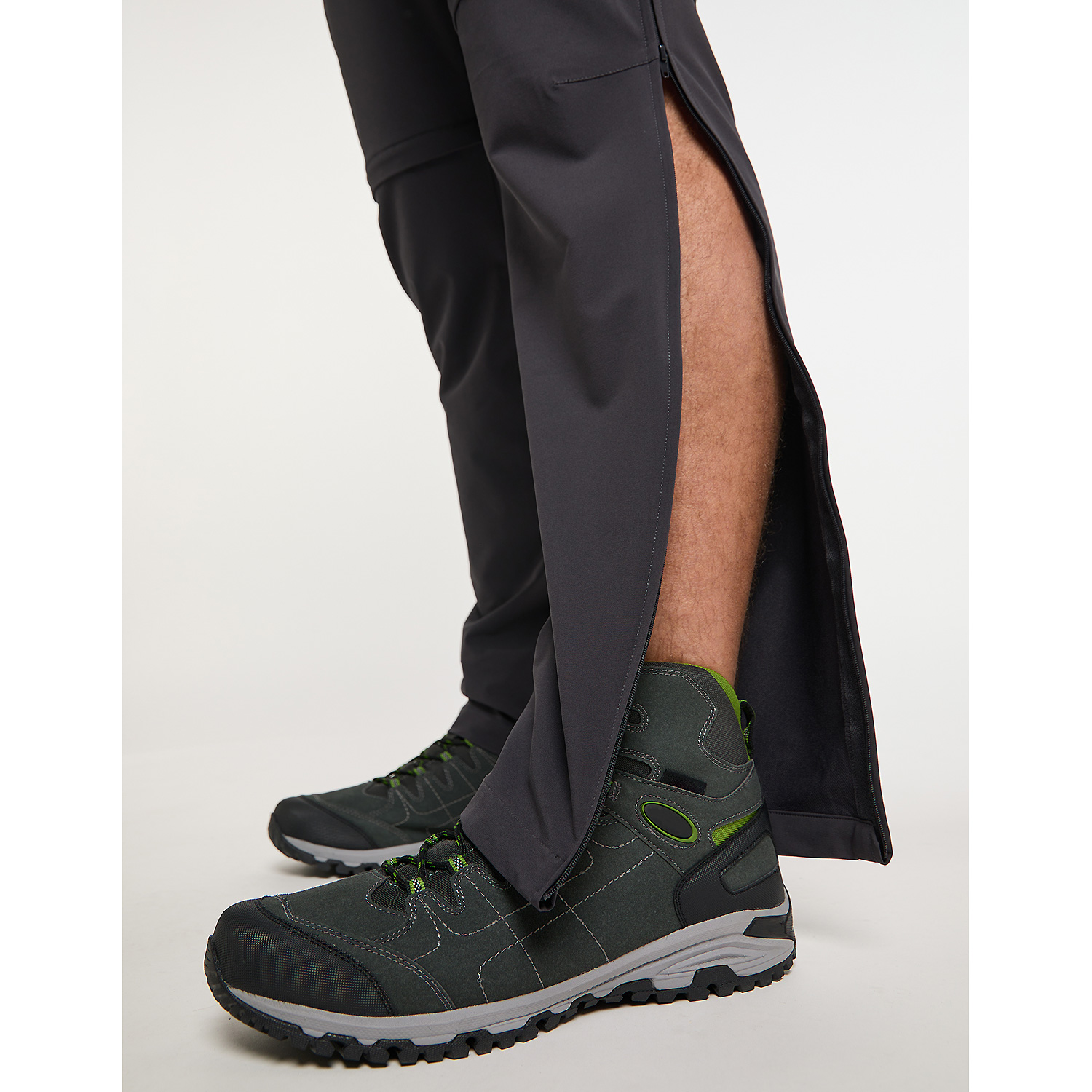Herren HOT Anthrazit Canzoi M_T-Zip 00048 29 Hose