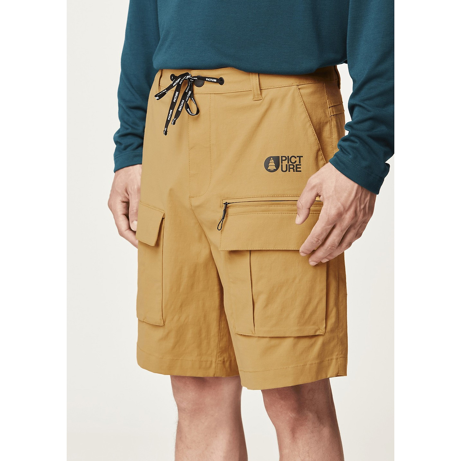 Herren Picture Gelb Short