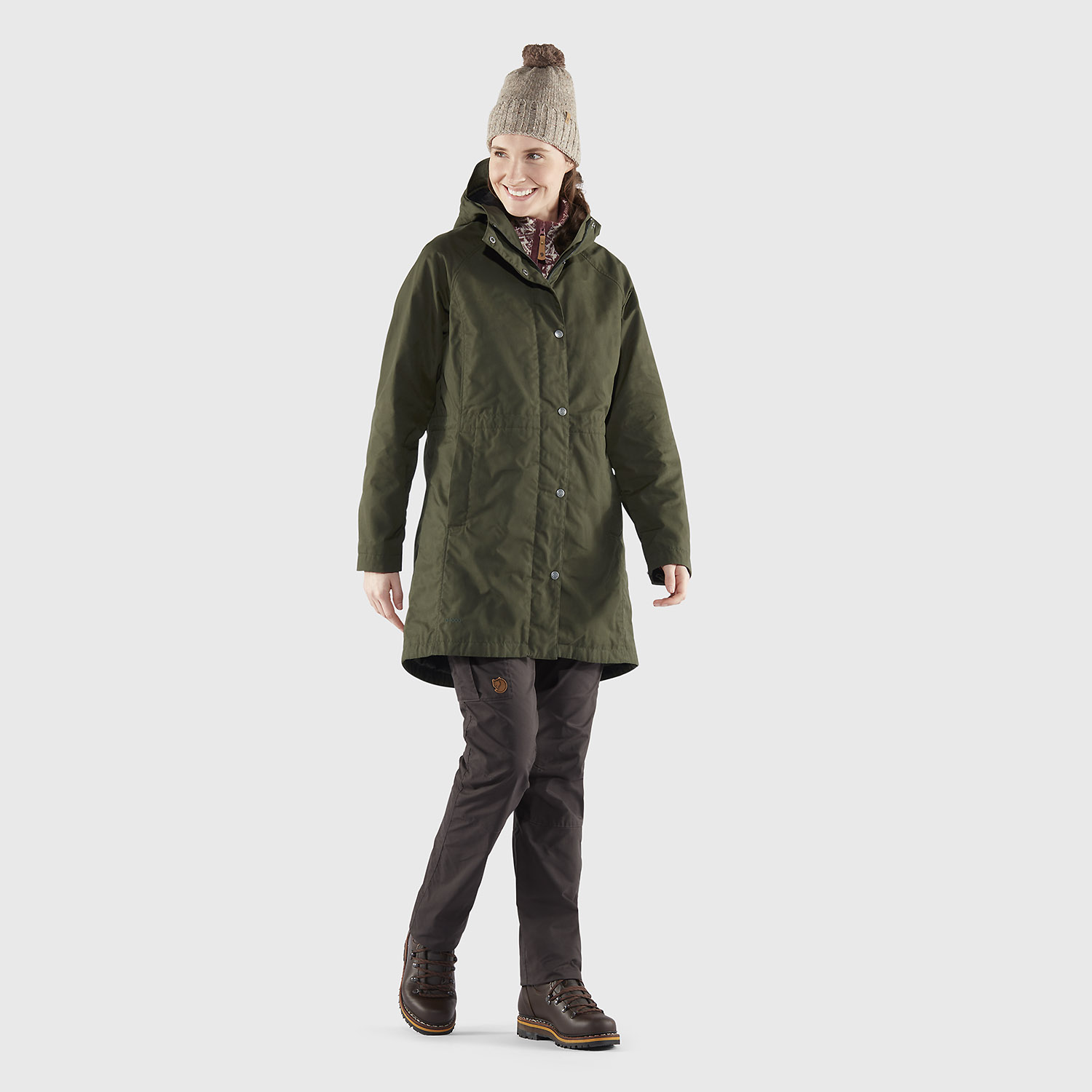 Damen Fjällräven Tannengrün