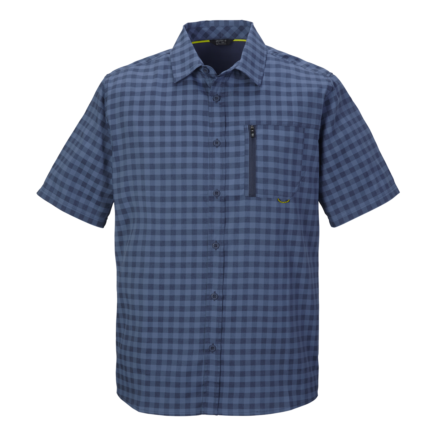 Herren killtec Blau KOS 44 MN WVN SHRT 00837 4XL Hemd