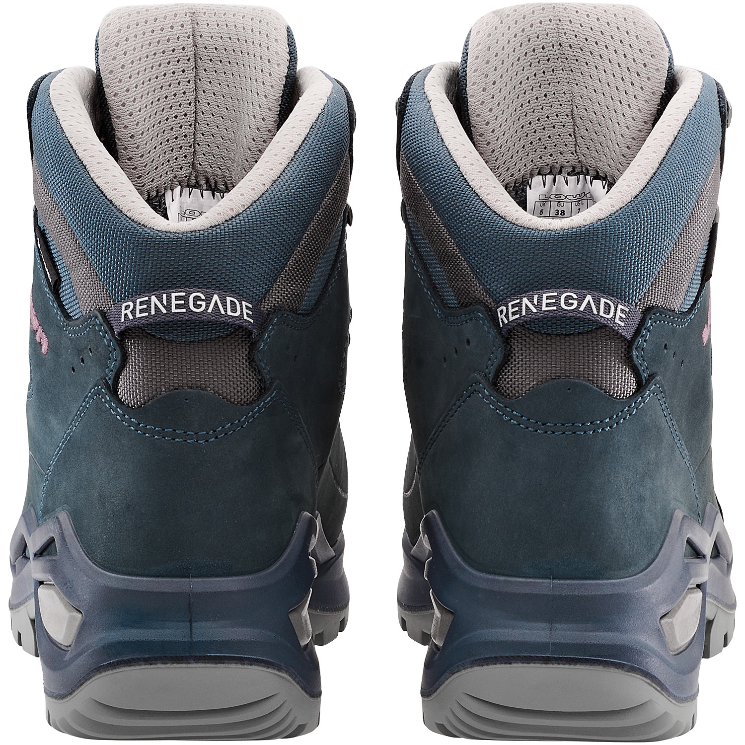 Damen Lowa Satinweiß RENEGADE EVO GTX MID Ws 9327 3,5 Multifunktionsstiefel
