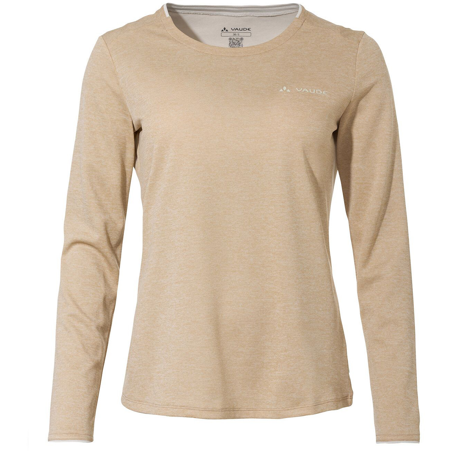 Damen Vaude Apfelgrün Wo Essential LS T-Shirt 781 34 Shirt