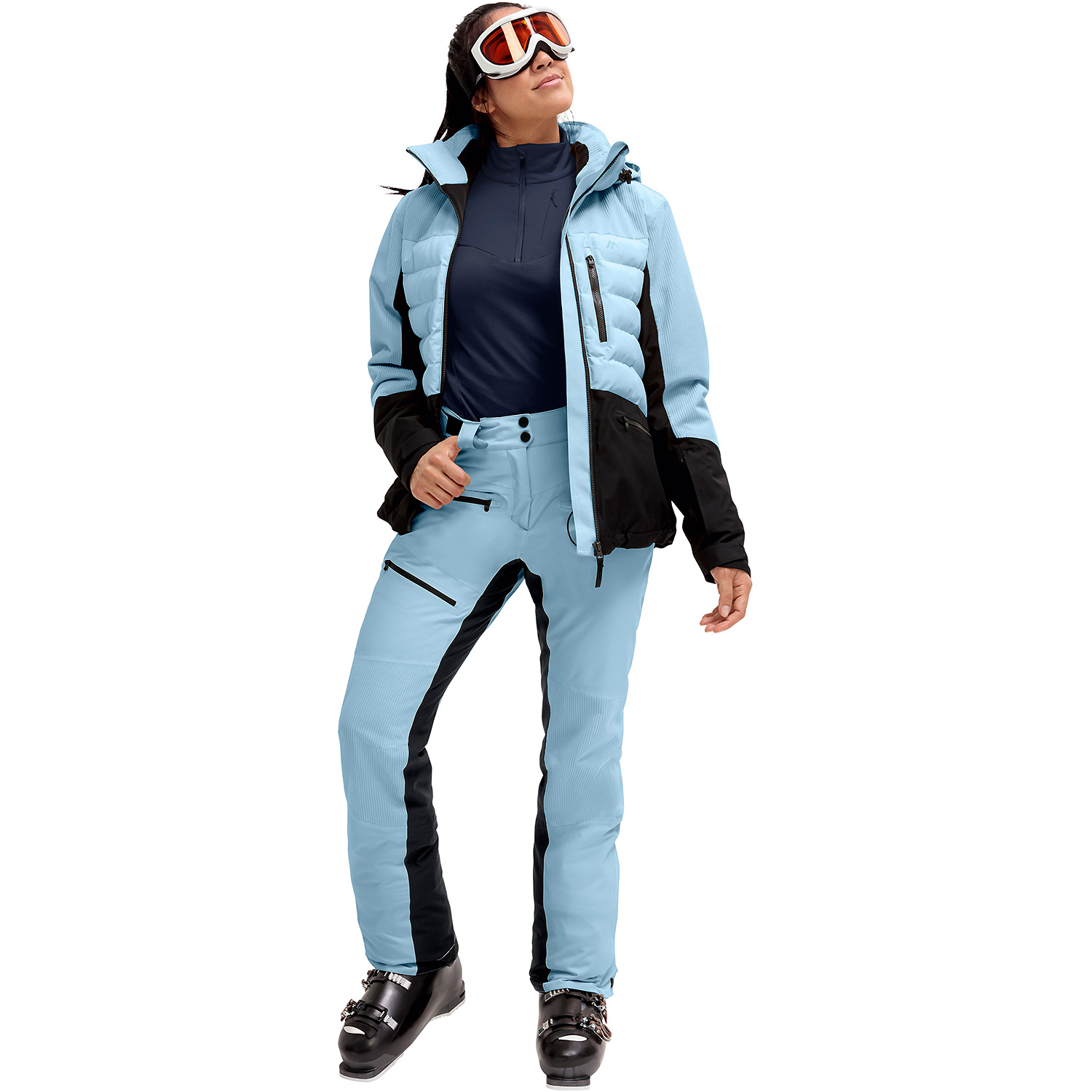 Damen Maier Sports Hellblau