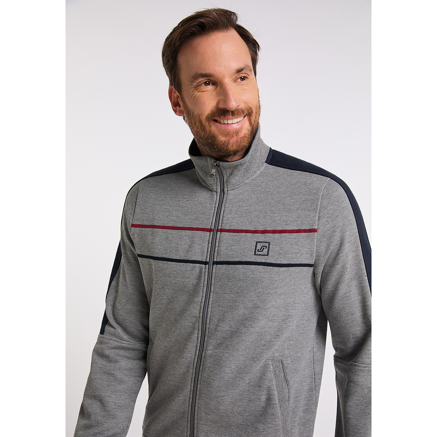 Herren Joy Grau PHIL Jacke 20017 56 Unterjacke