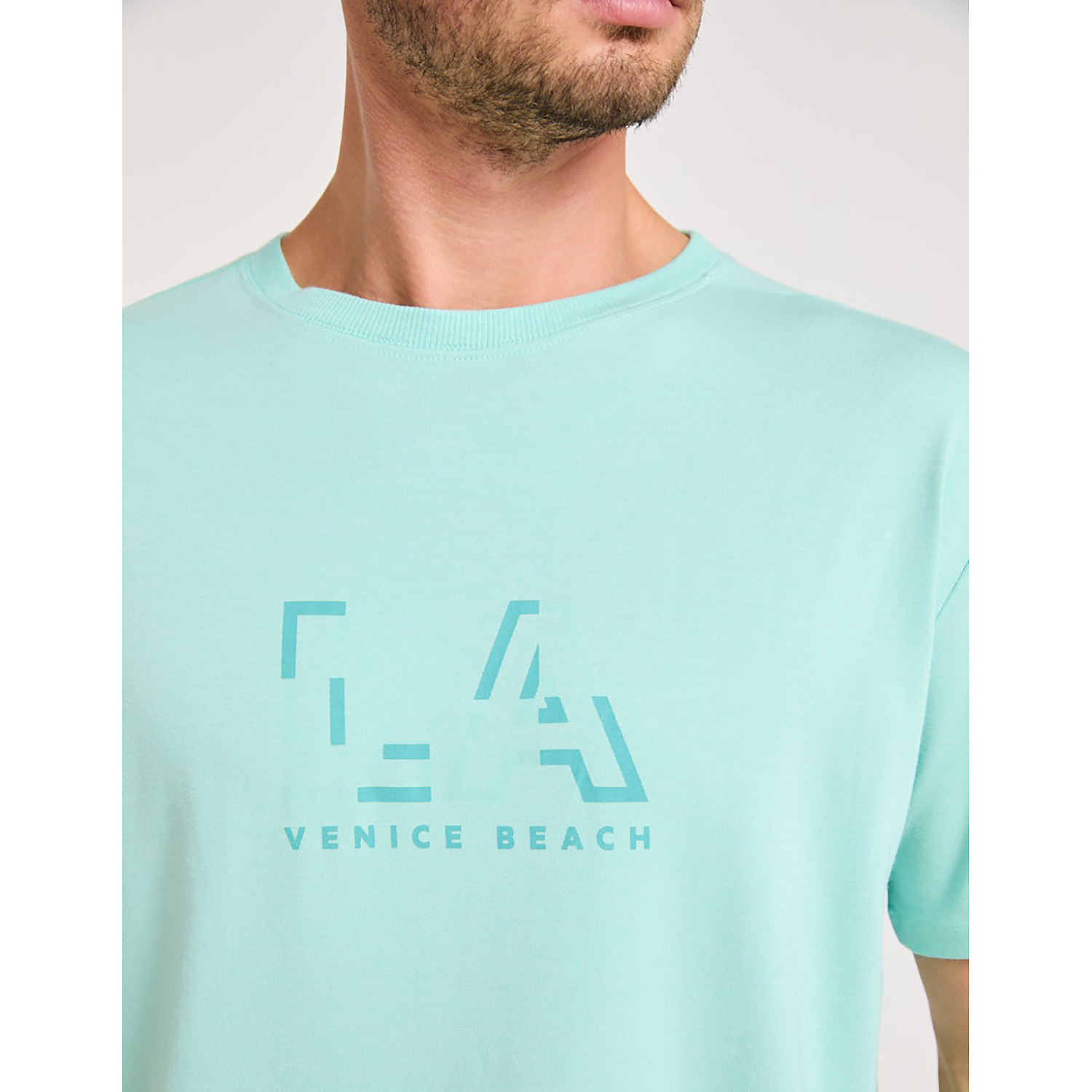 Herren Venice Beach Hellblau VBM_Brett 4011 01 T-Shirt 761 L Shirt