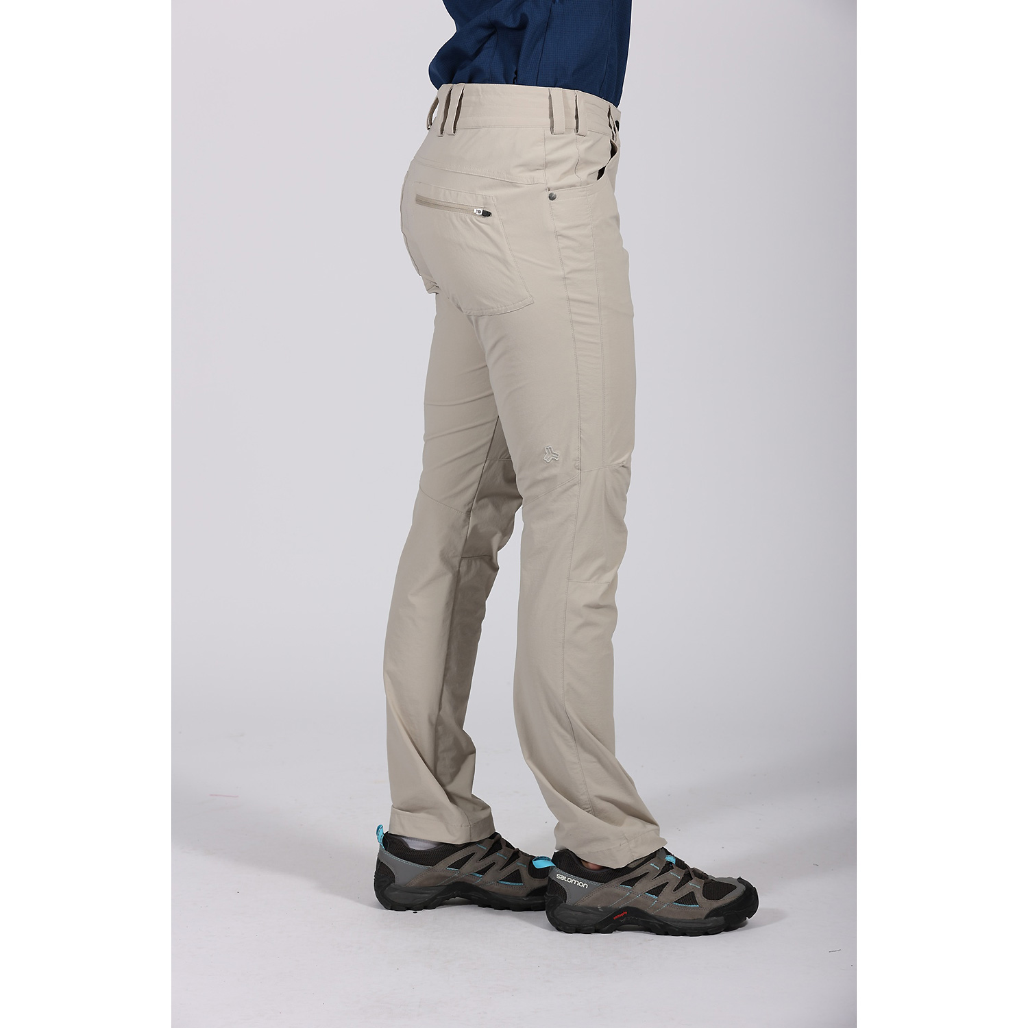 Damen Maul Sport Beige Leiterspitze Shorts elastic 78 40 Bermuda