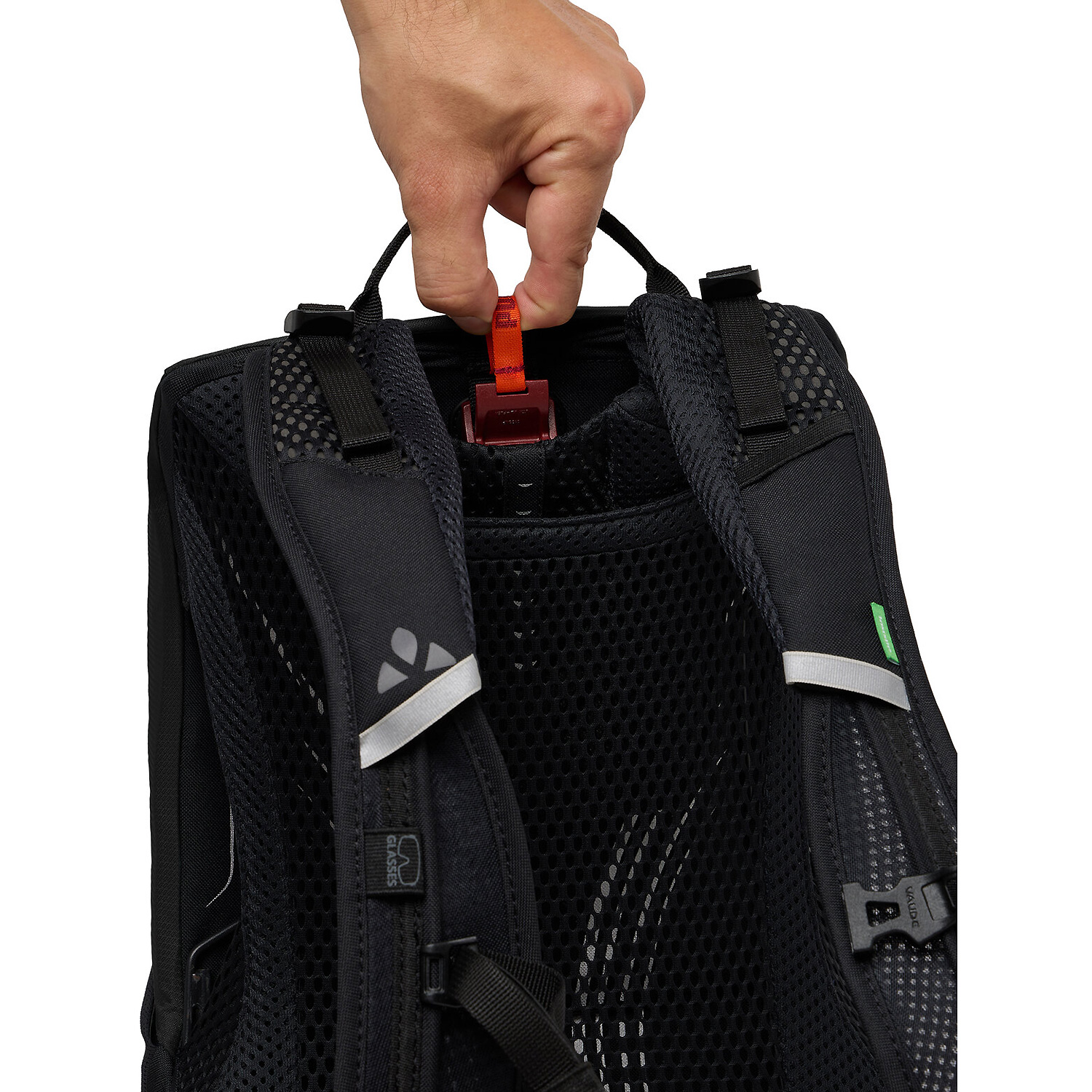 Unisex VauDe Schwarz Trailvent 10 Rucksack