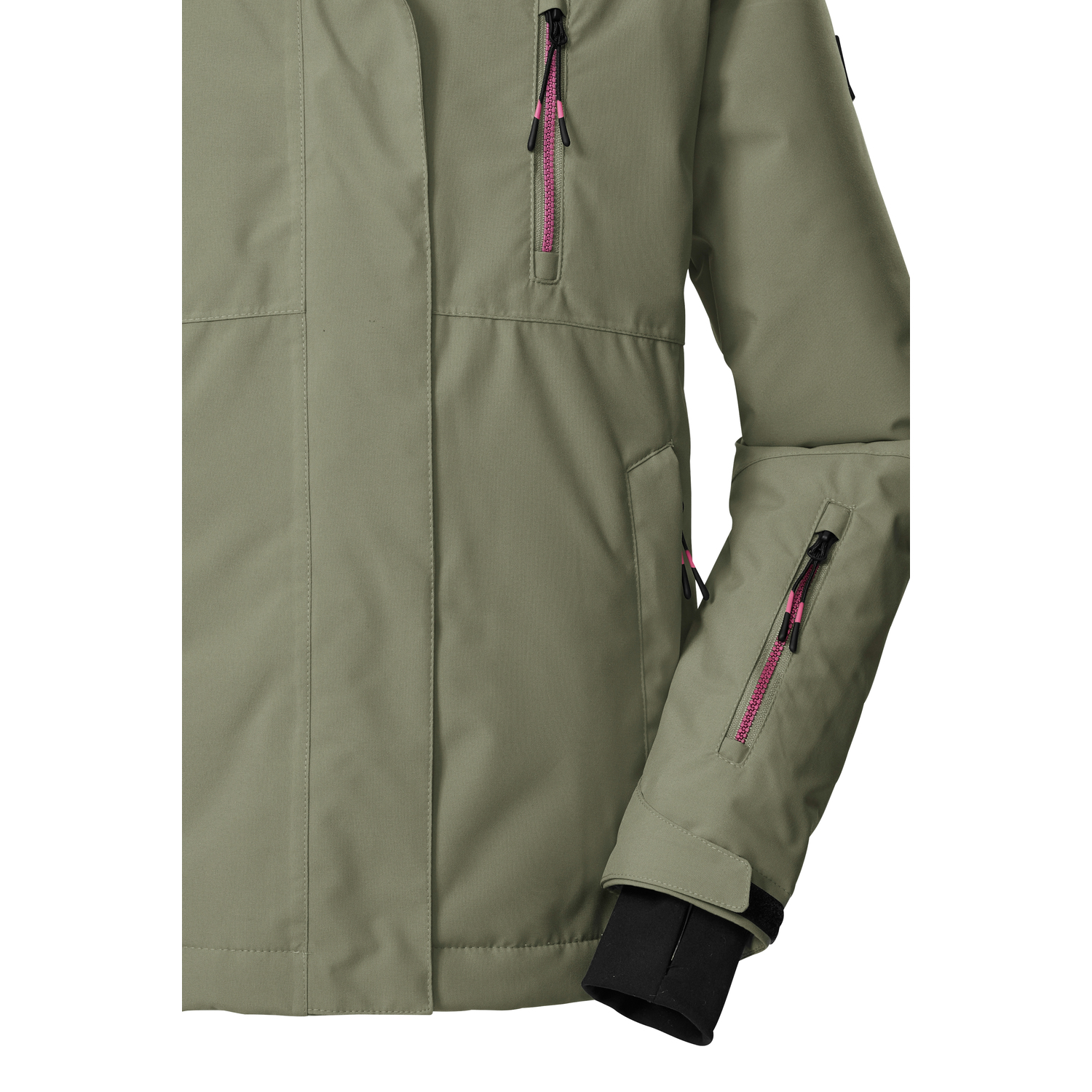 Kinder killtec Grün KSW 205 GRLS SKI JCKT 00734 176 Funktionsjacke