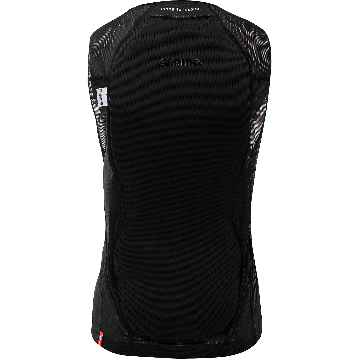 Kinder Alpina Sports Schwarz PROSHIELD JUNIOR VEST 31 128 Schoner