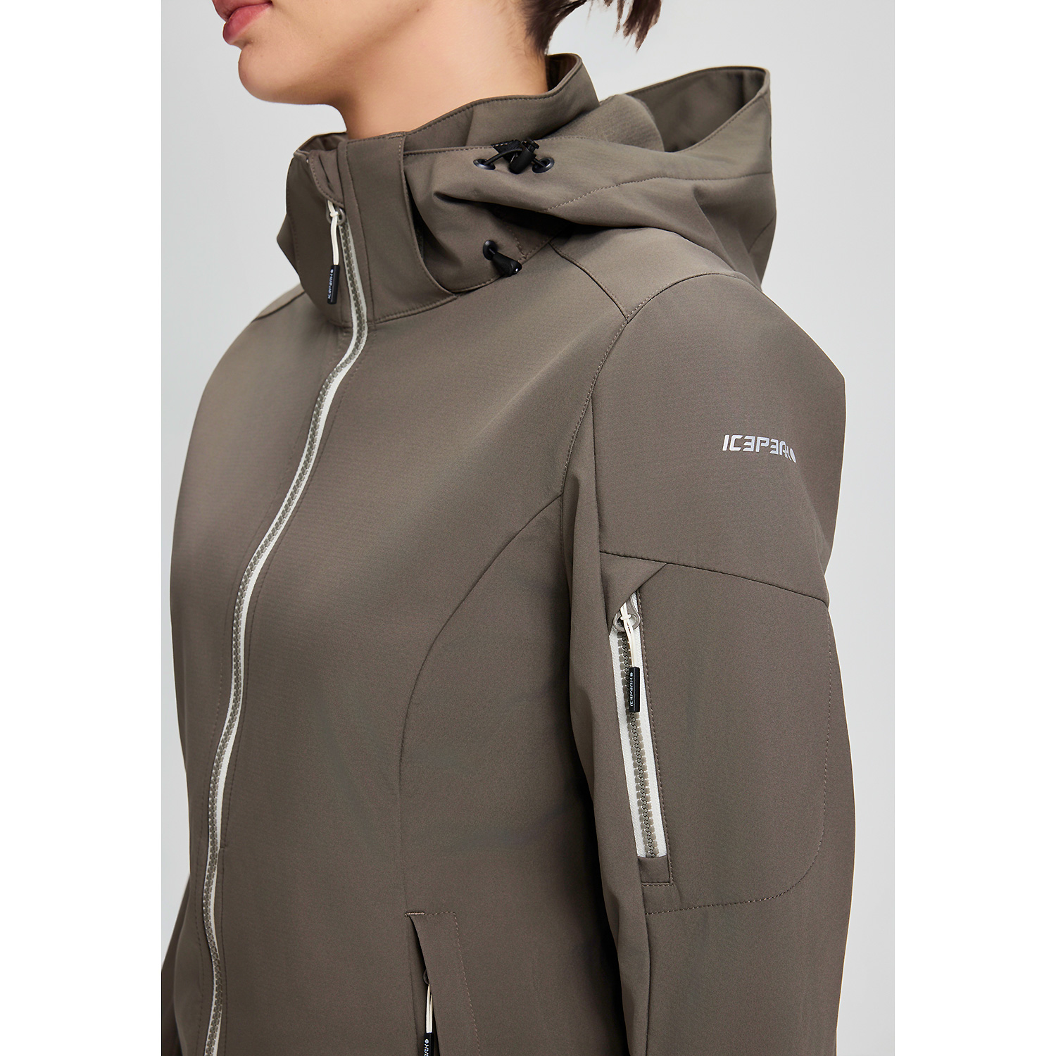 Damen Icepeak Dunkelgrau ICEPEAK BATHGATE 276 38 Funktionsjacke