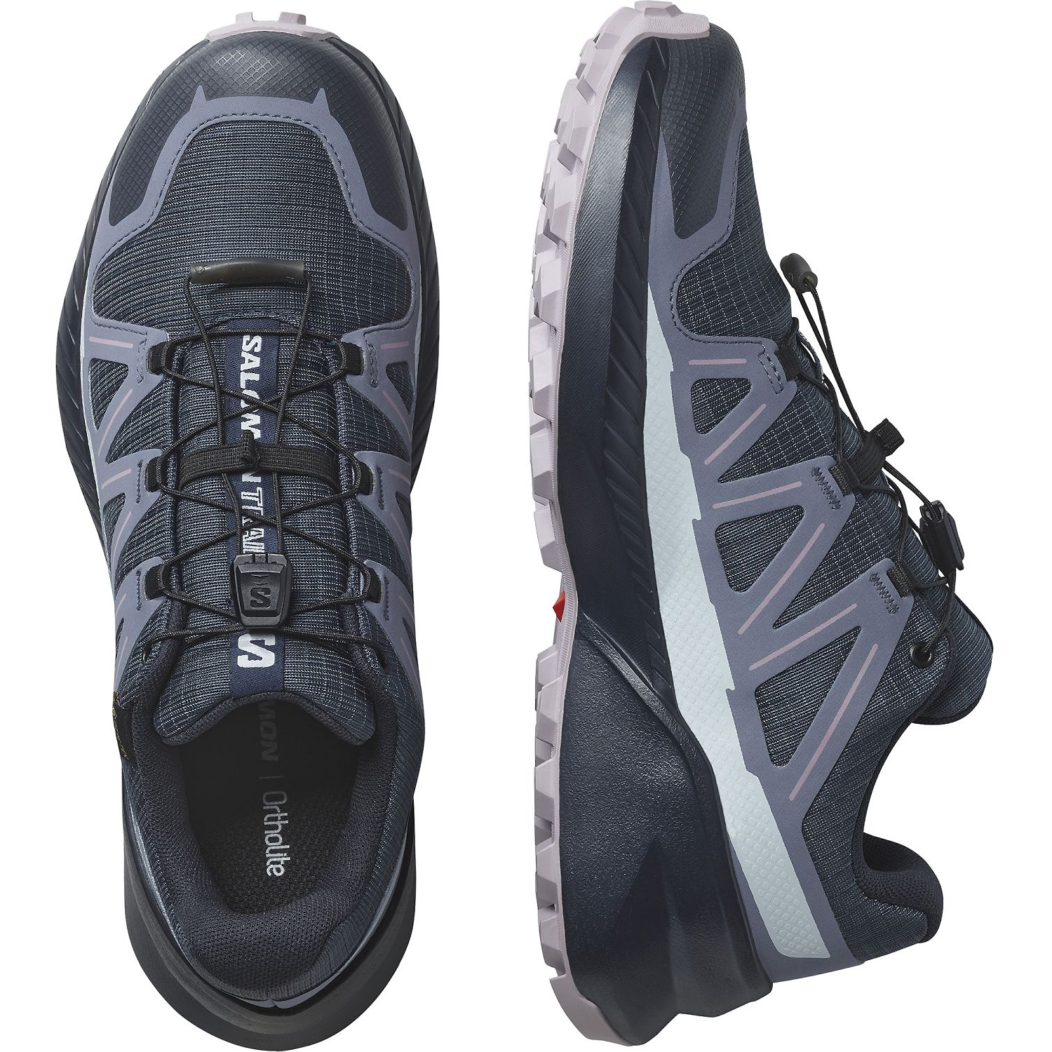 Damen Salomon wie abgebildet SHOES SPEEDCROSS PEAK GTX W Blue Nights Trailrunningschuhe