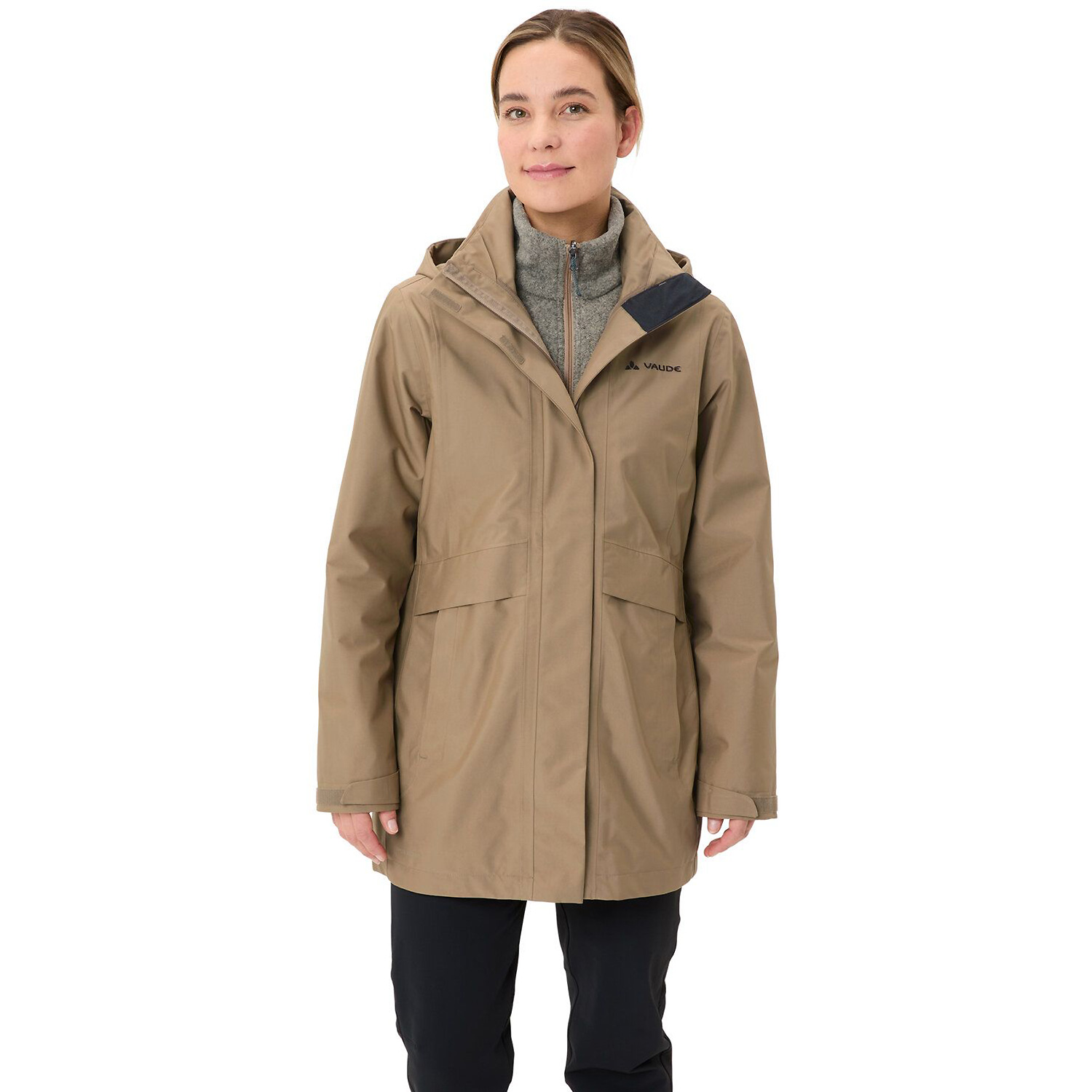 Damen Vaude 120 Wo Idris 3in1 Parka IV 120 44 Doppeljacke