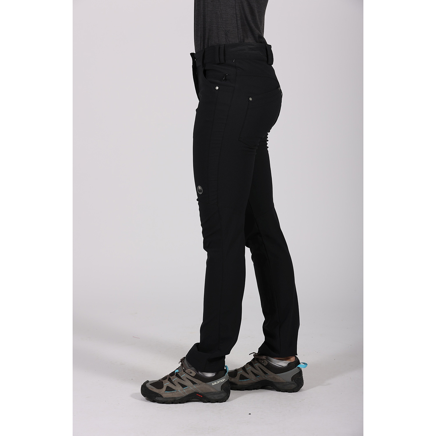 Damen Maul Sport Schwarz Florenz II - lange Hose elasti 36 18 Hose