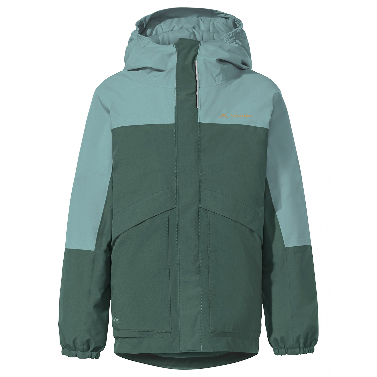 Kinder Vaude Hellgrün Kids Escape Padded Jacket Funktionsjacke
