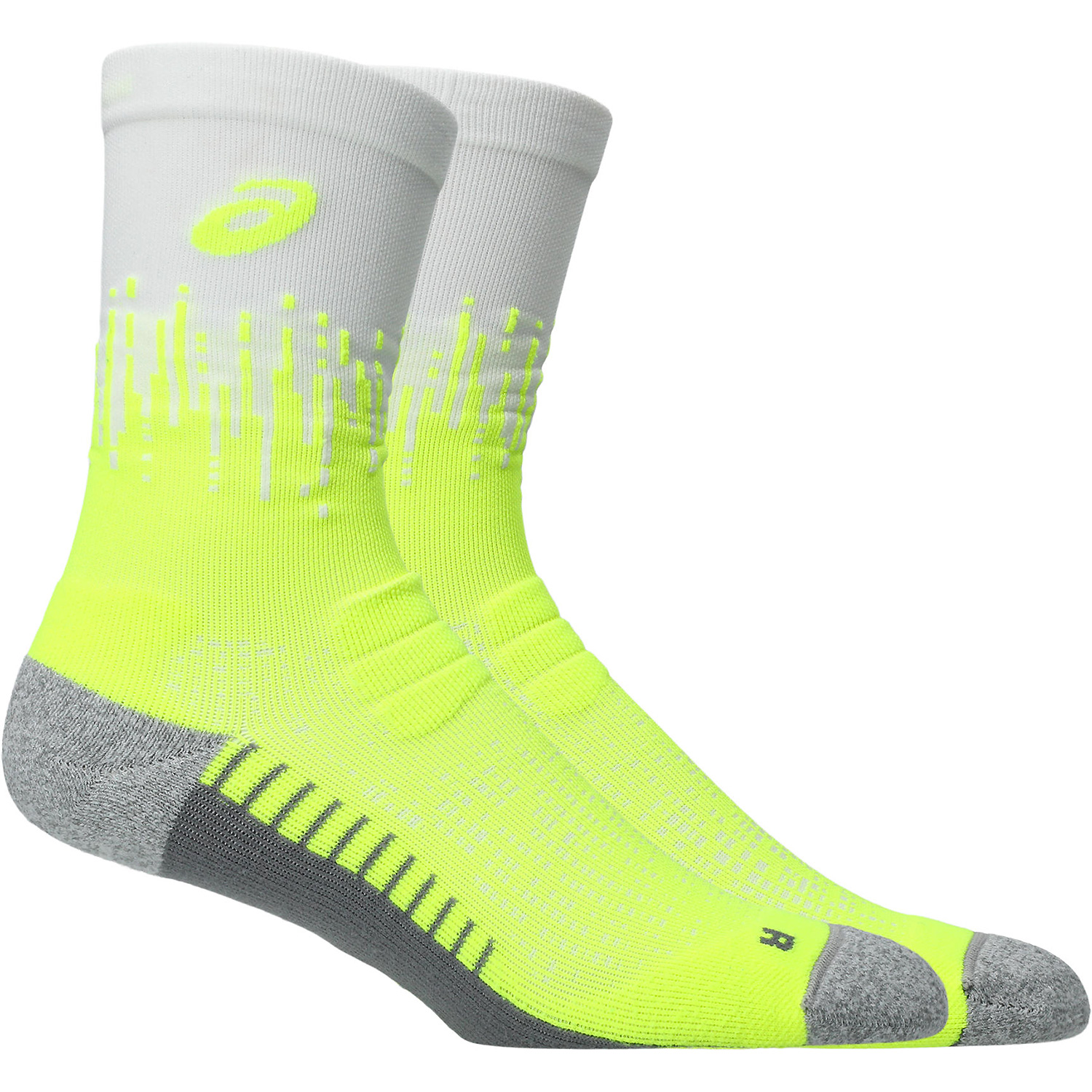 Kinder Asics Zitrone PERFORMANCE RUN SOCK CREW 750 I Socken