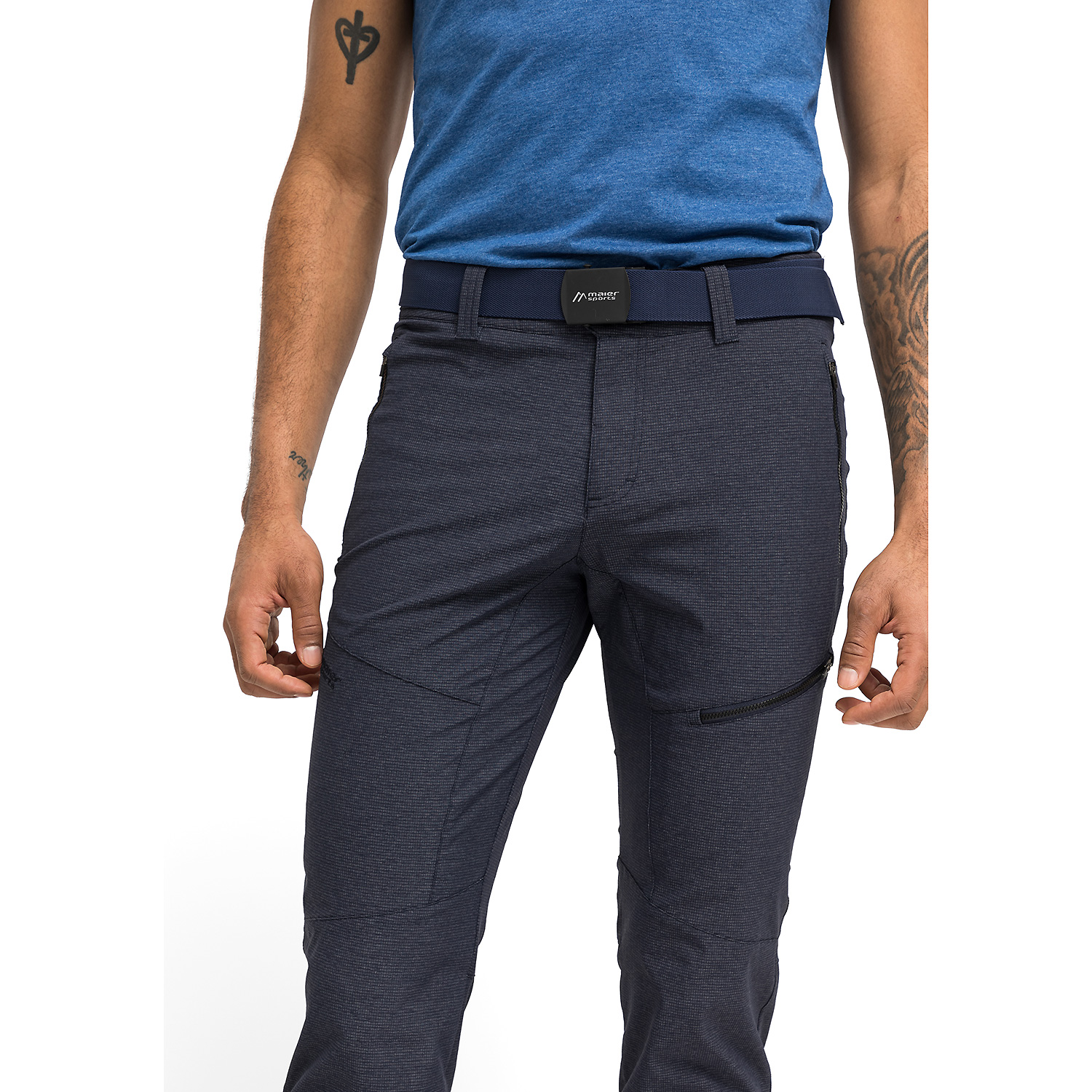 Unisex Maier Sports Marine Tech Pants W Da-Hose el. Softsh. 900 36 Hose
