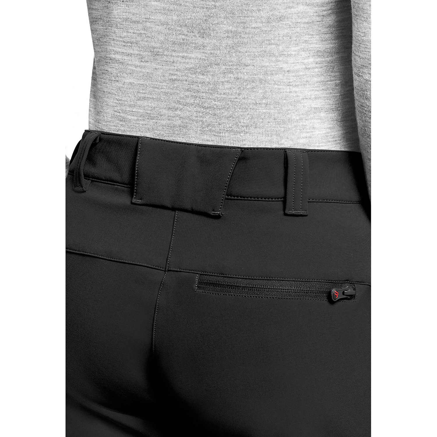 Damen Maier Sports Schwarz Lana slim Da-Hose el. 949 20 Hose