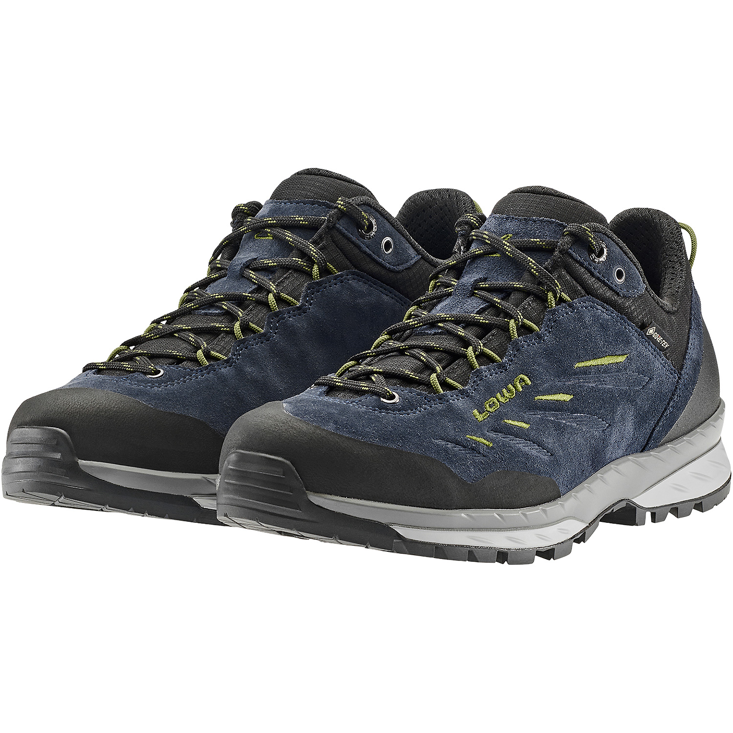 Herren Lowa Hellblau DELAGO GTX LO 3596 10,5 Trekkinghalbschuh