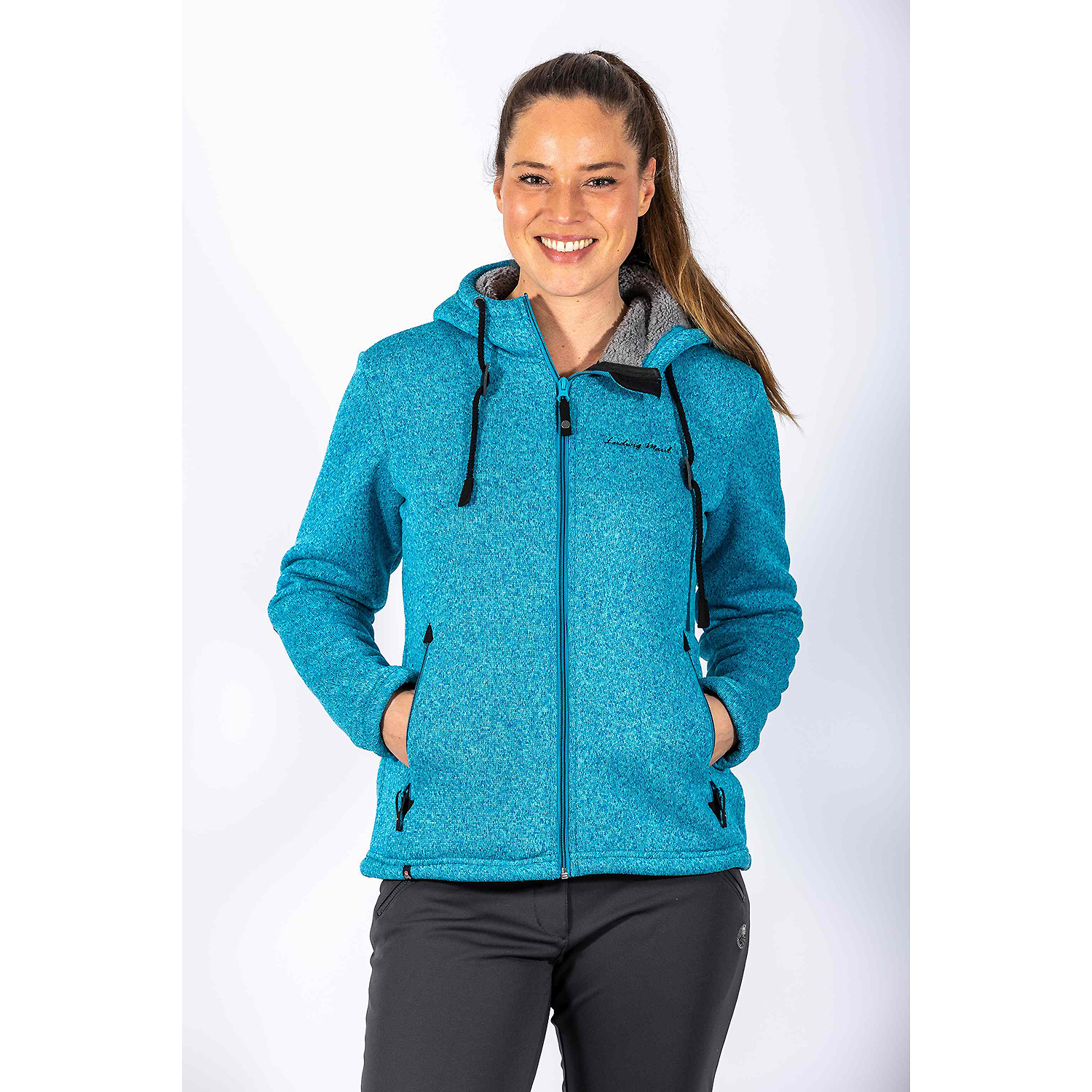 Damen Maul Sport Türkis KUEhtai - Steppjacke+Kapuze 0107 62 Funktionsjacke
